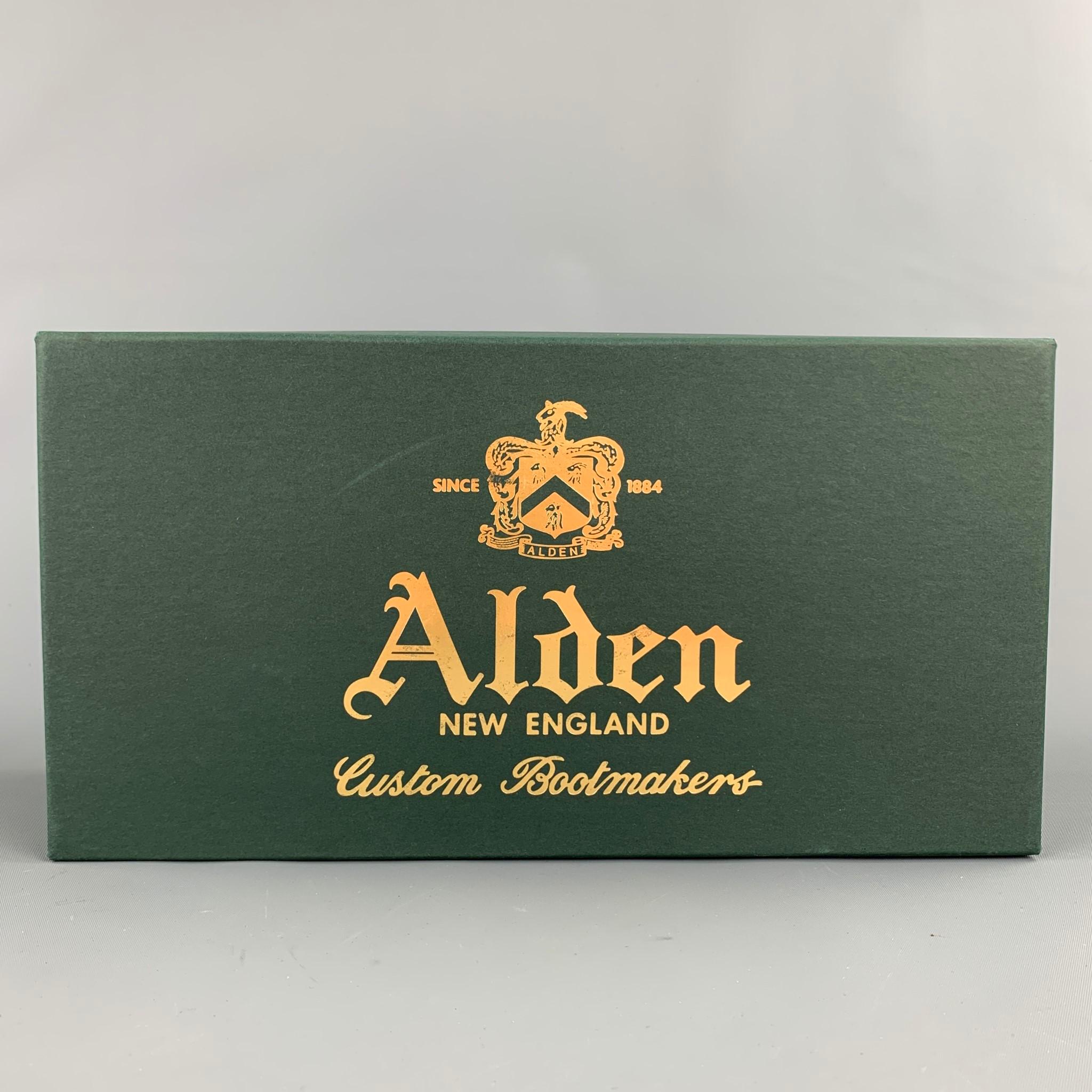 ALDEN Stiefelhersteller Edition Größe 6,5 Tan Leder 9528 Schnürschuhe 5