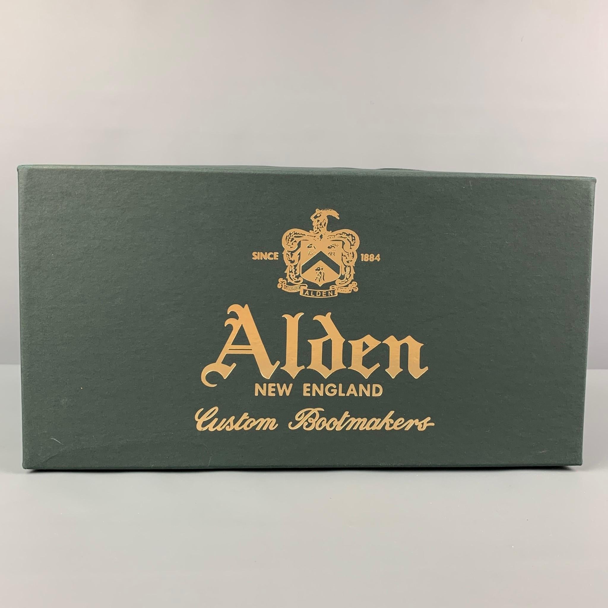 ALDEN Bootmaker Edition Size 7 Brown Leather Tassels Loafers 6