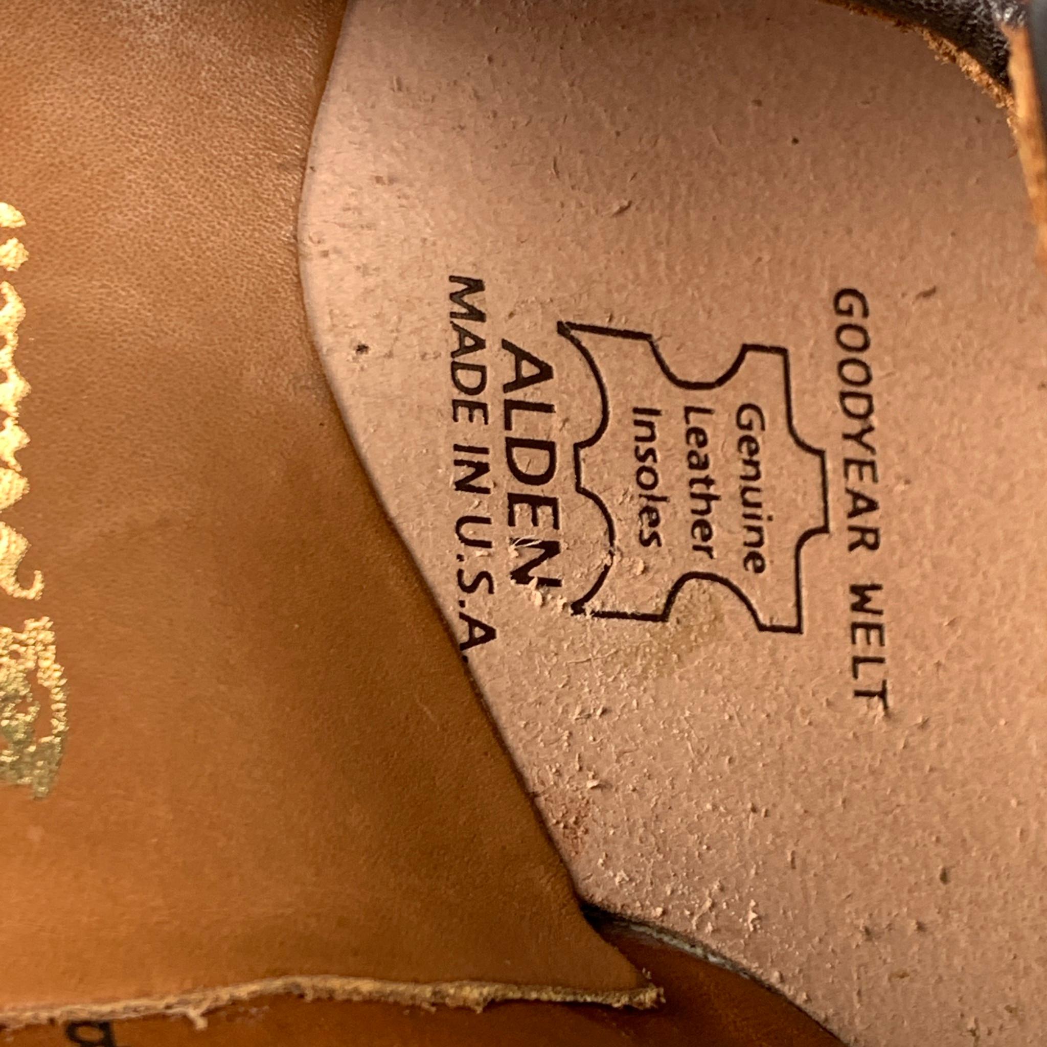 ALDEN Bootmaker Edition Size 7 Brown Leather Tassels Loafers 4