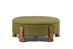 Pouf Alden, in COM con Oak AGE, di August Abode