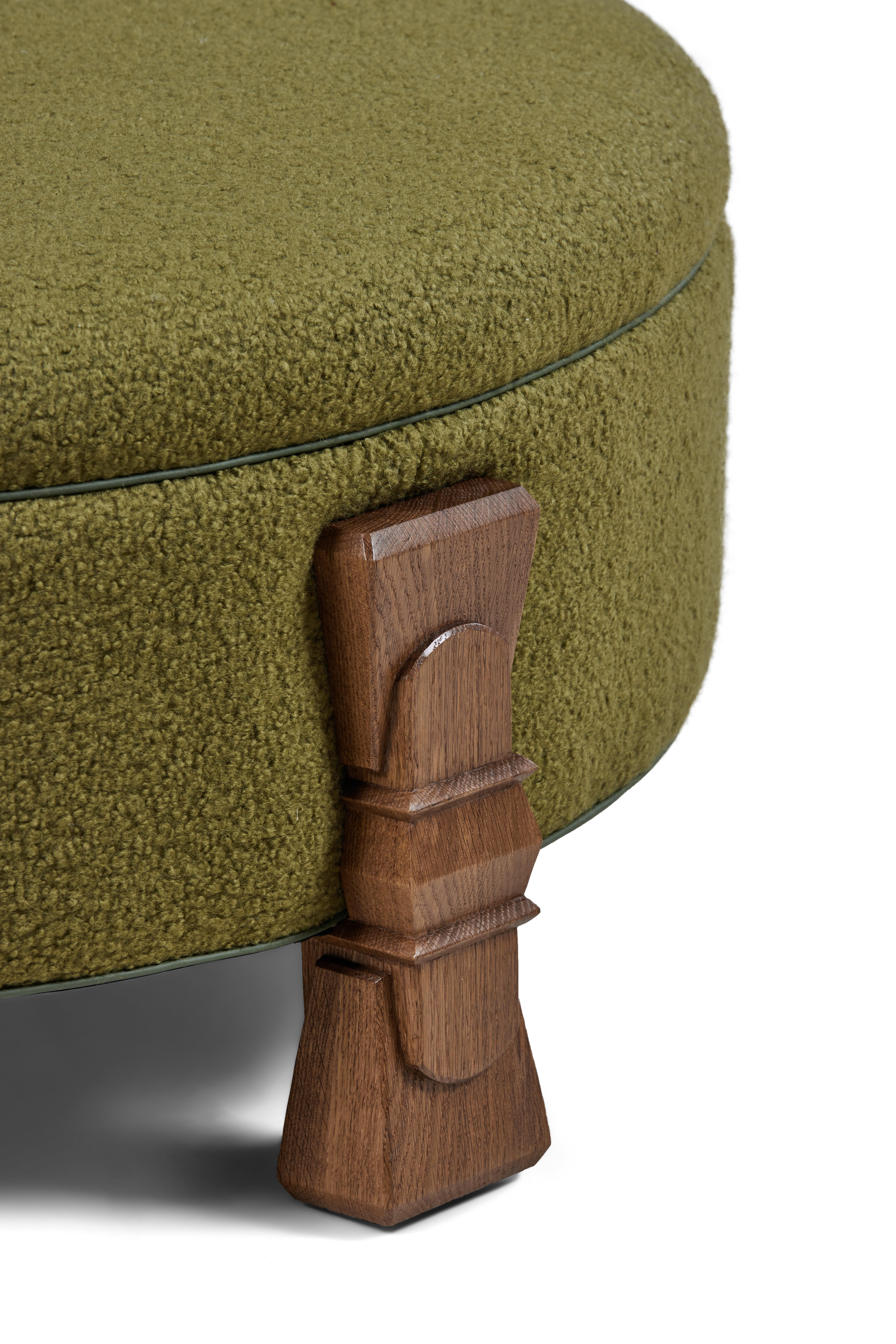 Pouf Alden, in COM con Oak AGE, di August Abode In condizioni Nuovo in vendita a Los Angeles, CA