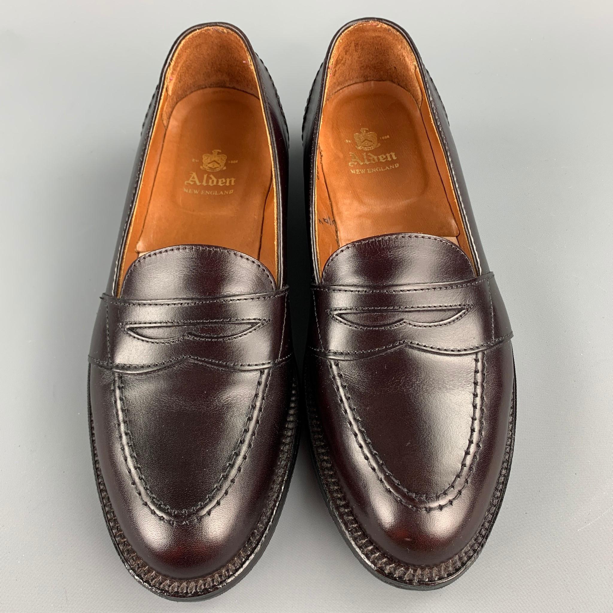 alden full strap loafer