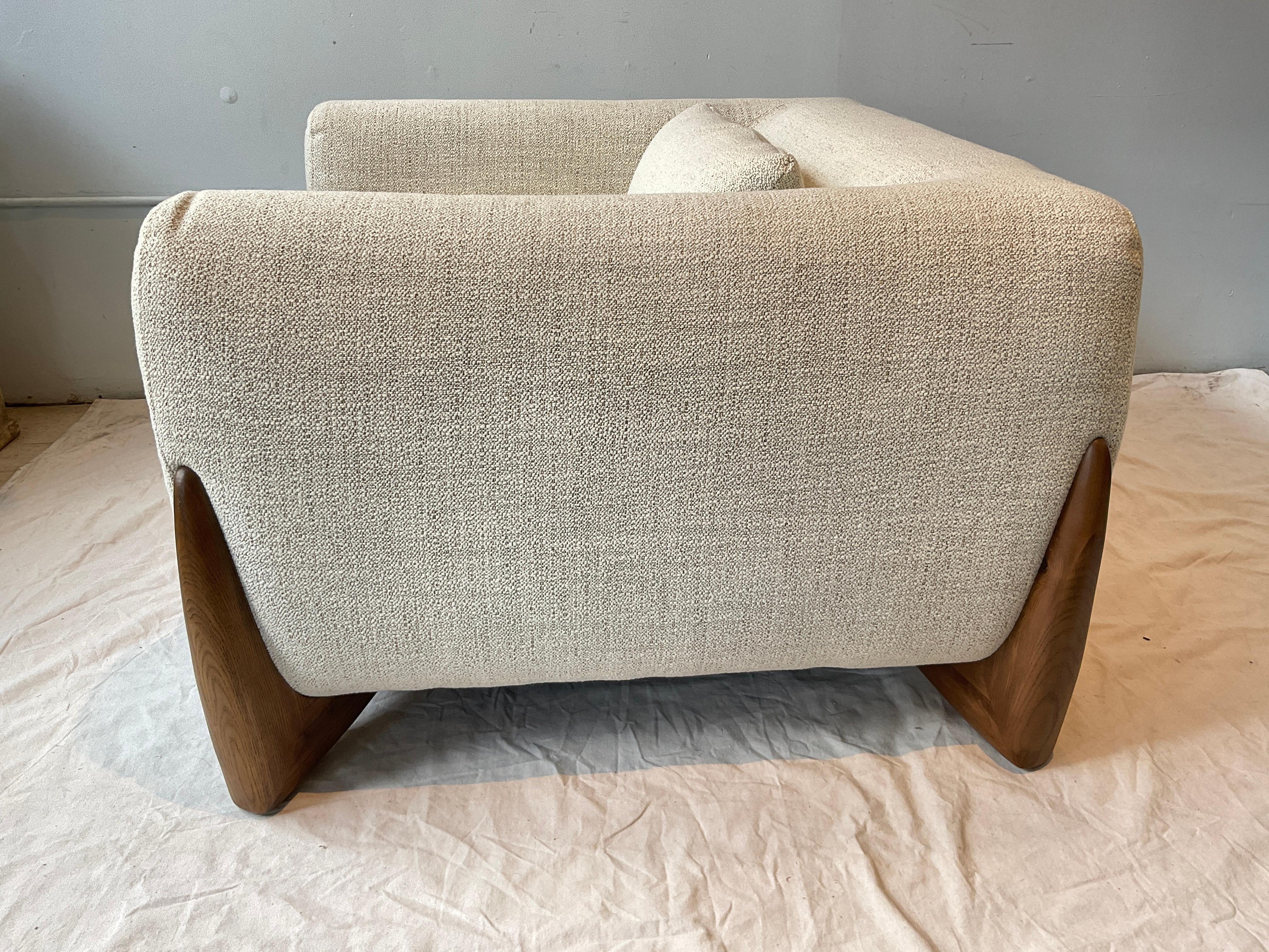 Fabric Alder & Tweed Crosby Chair For Sale