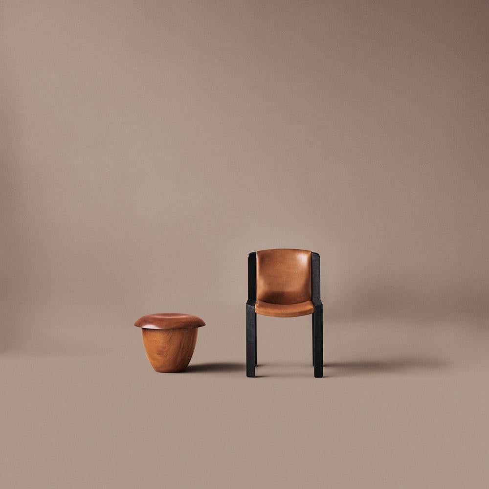 Mid-Century Modern Tabouret en bois Bon d'Aldo Bakker par Karakter en vente
