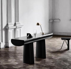 Aldo Bakker Console Table in Mocca Lacquer for Karakter
