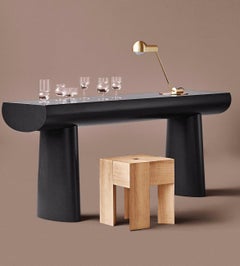 Aldo Bakker TriAngle Stool in Solid Ash