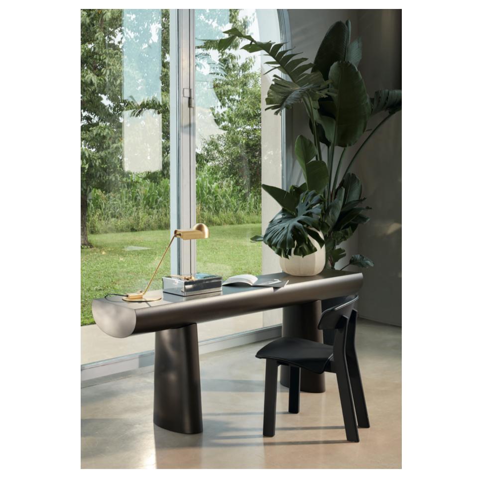 Aldo Bakker Scandinavian Modern Wood Console Table, Apricot Color by Karakter For Sale 8
