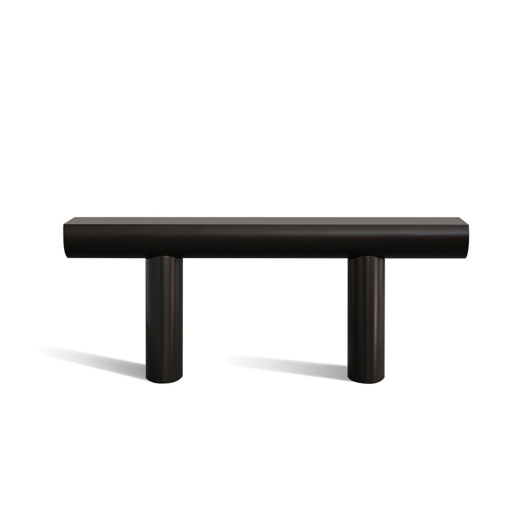 Mid-Century Modern Table console en bois Aldo Bakker par Karakter en vente
