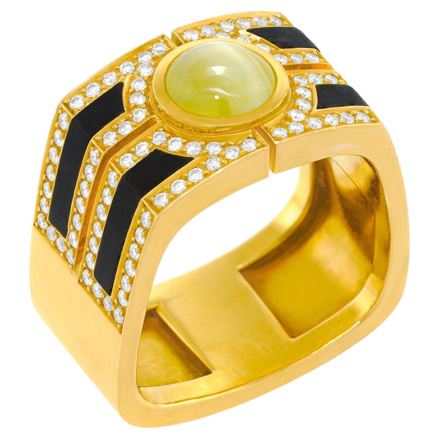 Aldo Bertozzi Spectacular Hyper Modern Ring For Sale