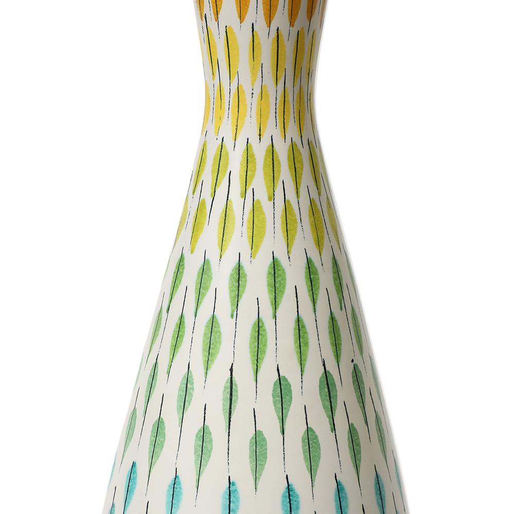 Aldo Bitossi Table Lamp, Ceramic, Multi-Color, Piume, Signed For Sale 5