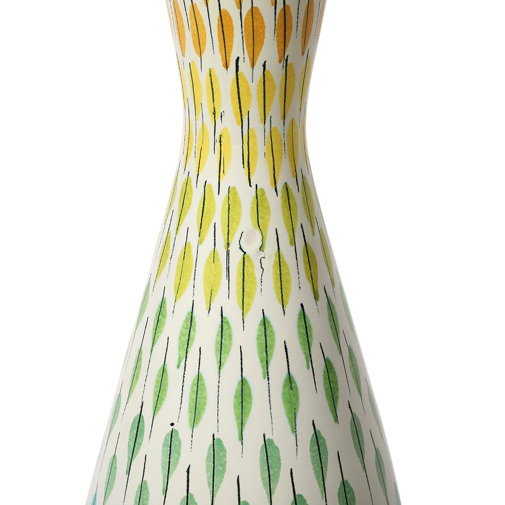 Aldo Bitossi Table Lamp, Ceramic, Multi-Color, Piume, Signed For Sale 7