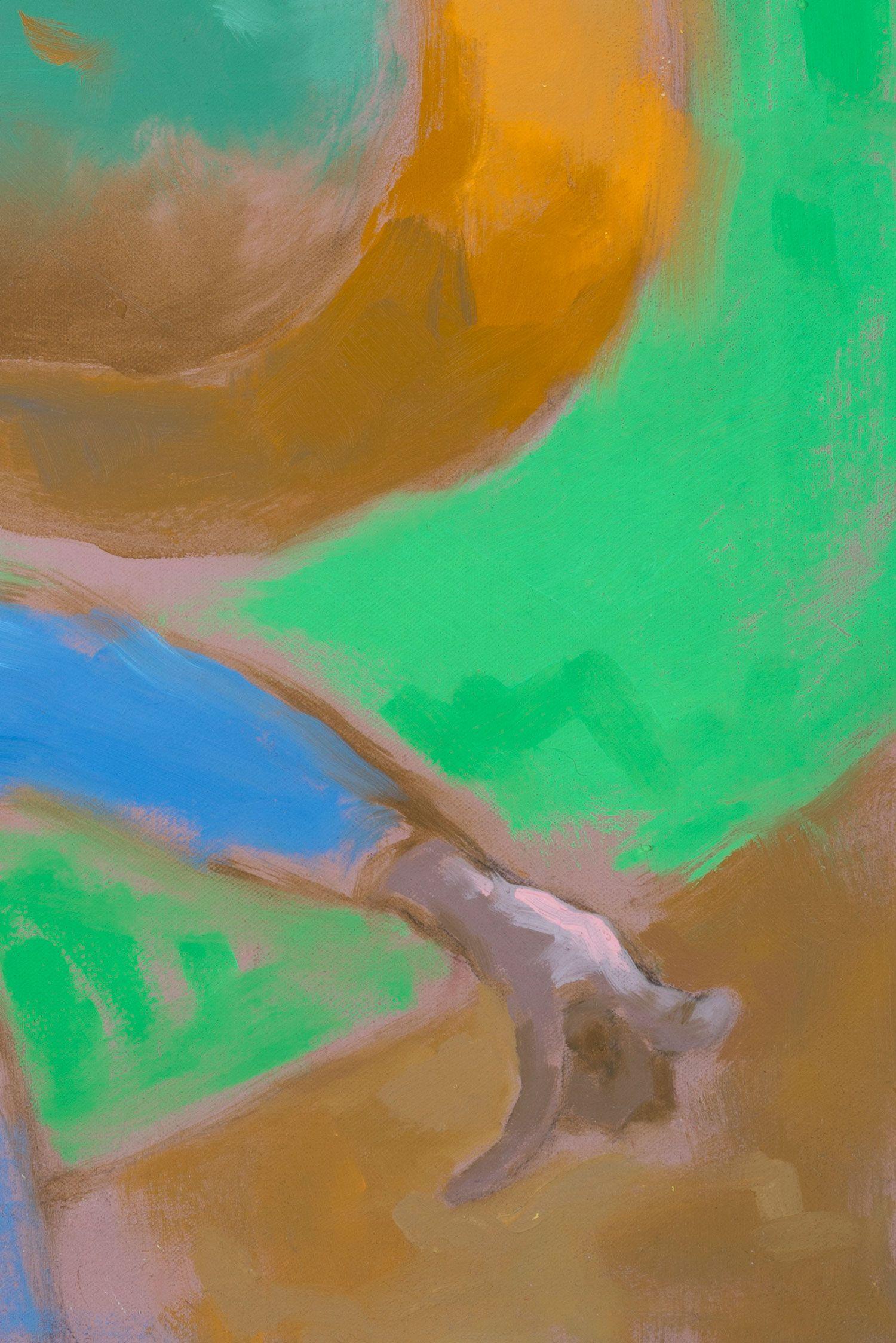 Based on our senses, how we perceive our surroundings and interact with ourselves and others. An old subject, but still relevant and interesting nonetheless. :: Painting :: Contemporary :: This piece comes with an official certificate of