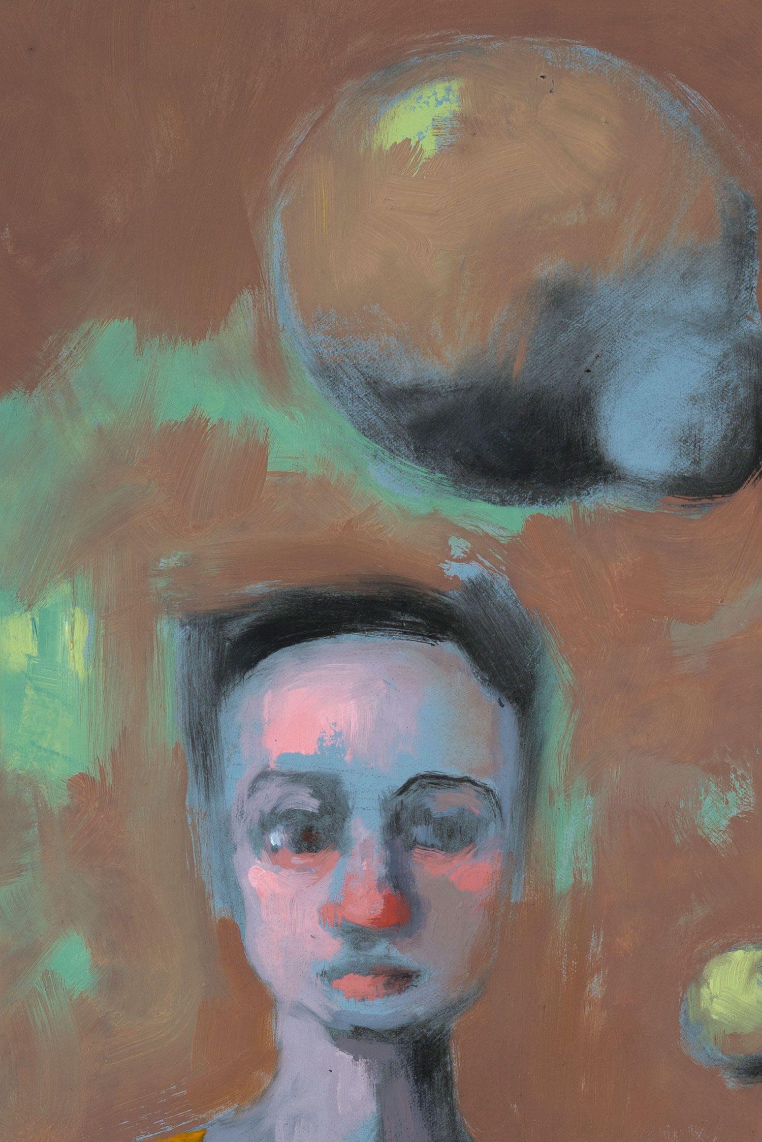 Cinque sensi: Vista, Pittura, Olio su tela in vendita 2
