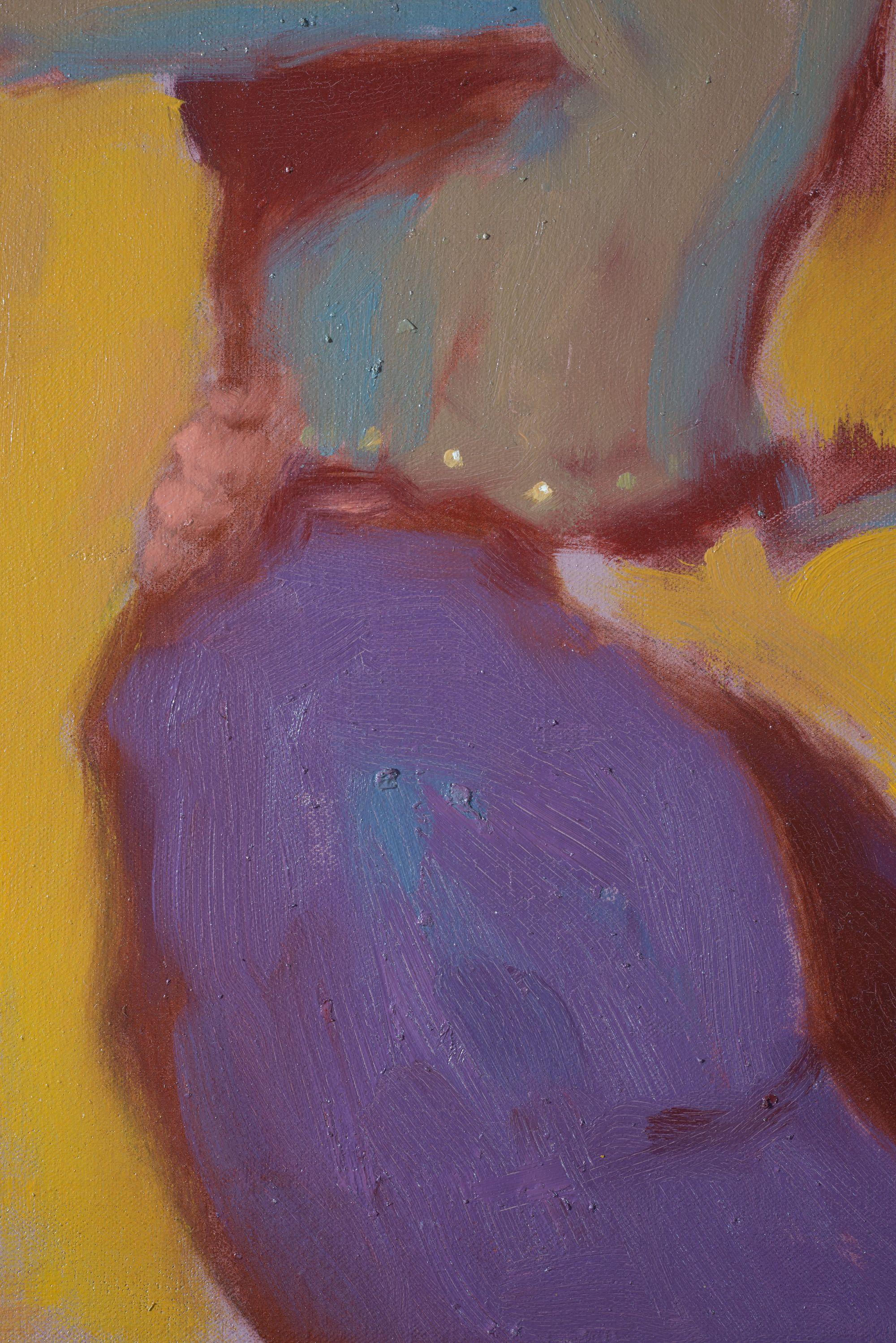 Dei II, Pittura, Olio su tela - Painting Contemporaneo di Aldo Cherres