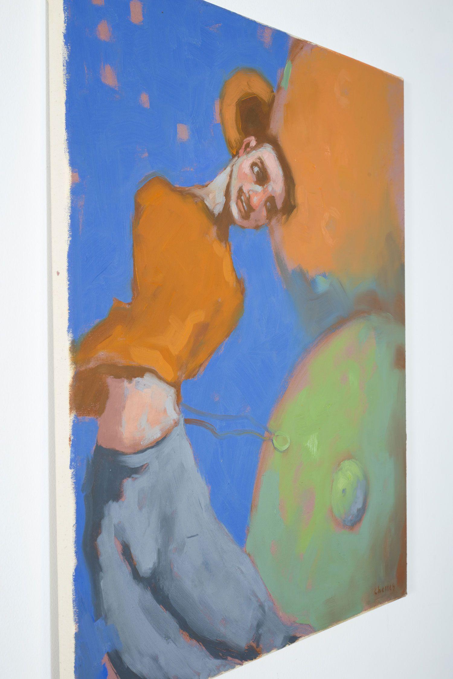 Dei IV, Pittura, Olio su tela - Painting Contemporaneo di Aldo Cherres