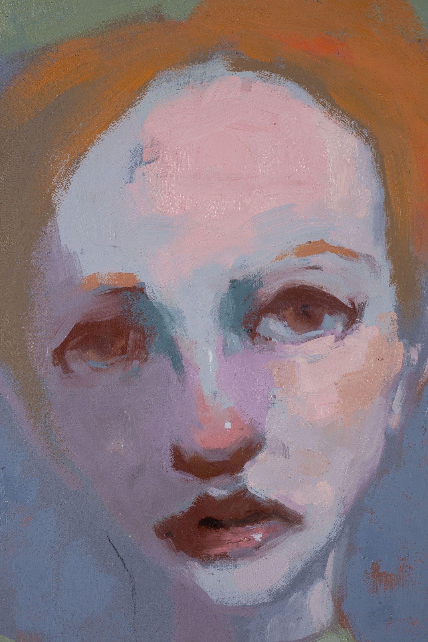 Humanos no identificados IV, Pintura, Óleo sobre lienzo - Painting Contemporáneo de Aldo Cherres