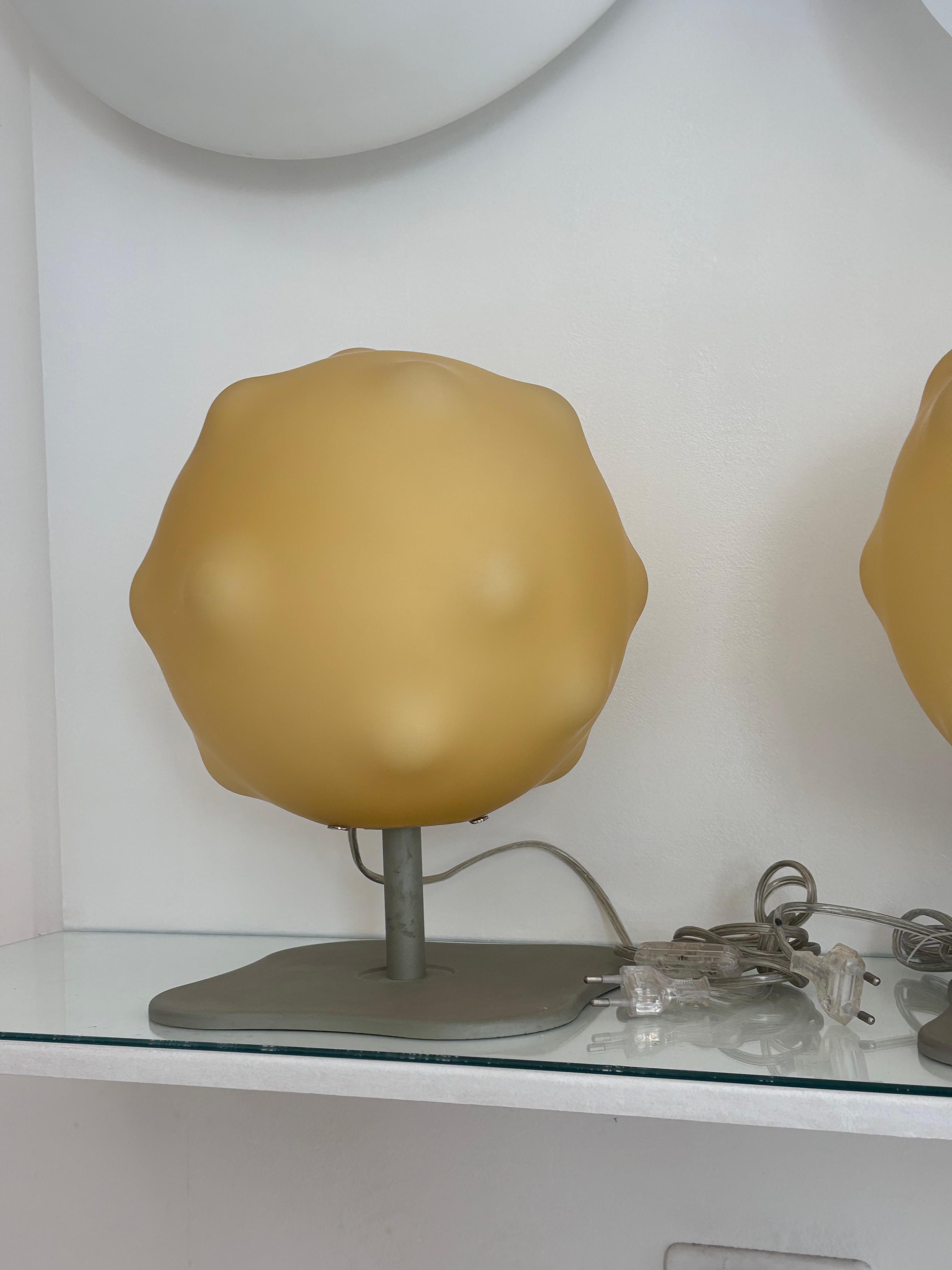 Aldo Cibic Foscarini Pair of Table Lamp mod. Lampoon Design 1980's In Good Condition In Taranto, IT