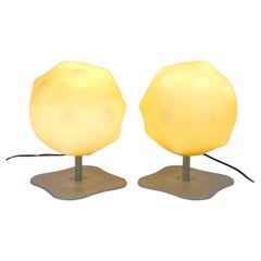 Aldo Cibic Foscarini Pair of Table Lamp mod. Lampoon Design 1980's