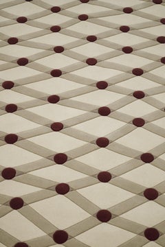 Aldo Cibic Wonder Landscapes Collection Web Connections 6.6×10 ft hand-tufted