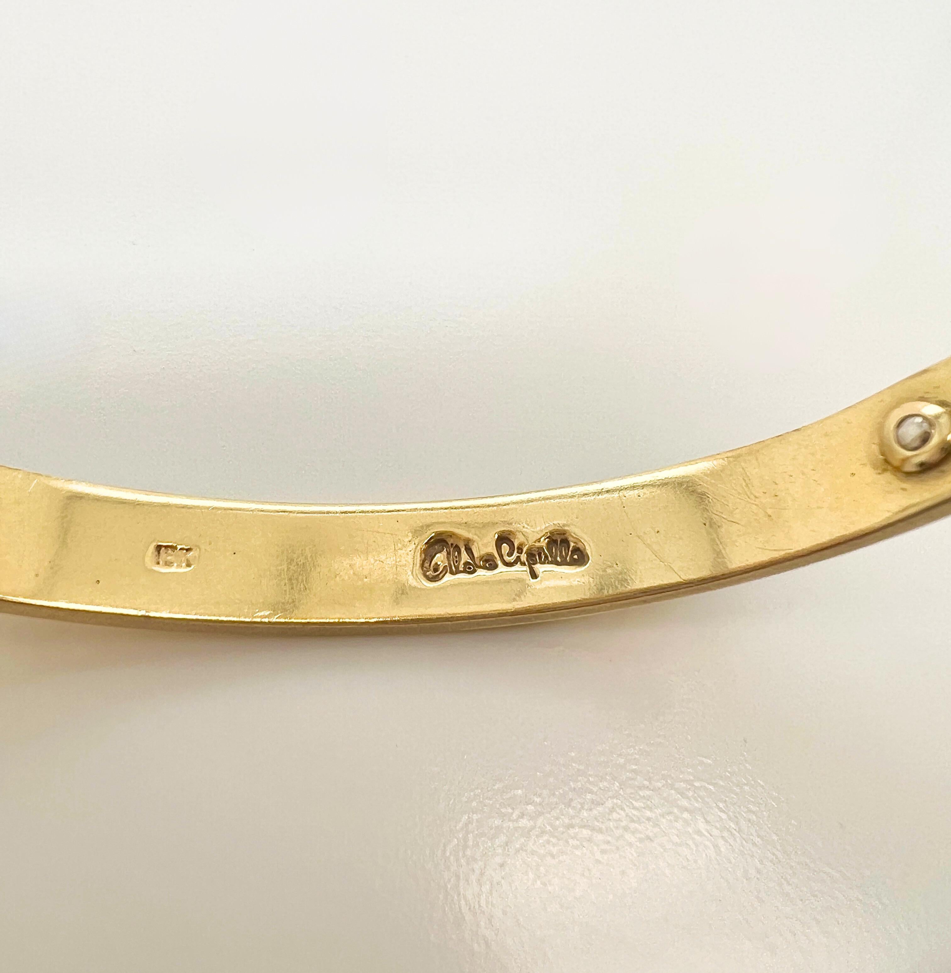 Aldo Cipullo For Cartier 18k Gold 'LOVE' Bangle Bracelet For Sale 2
