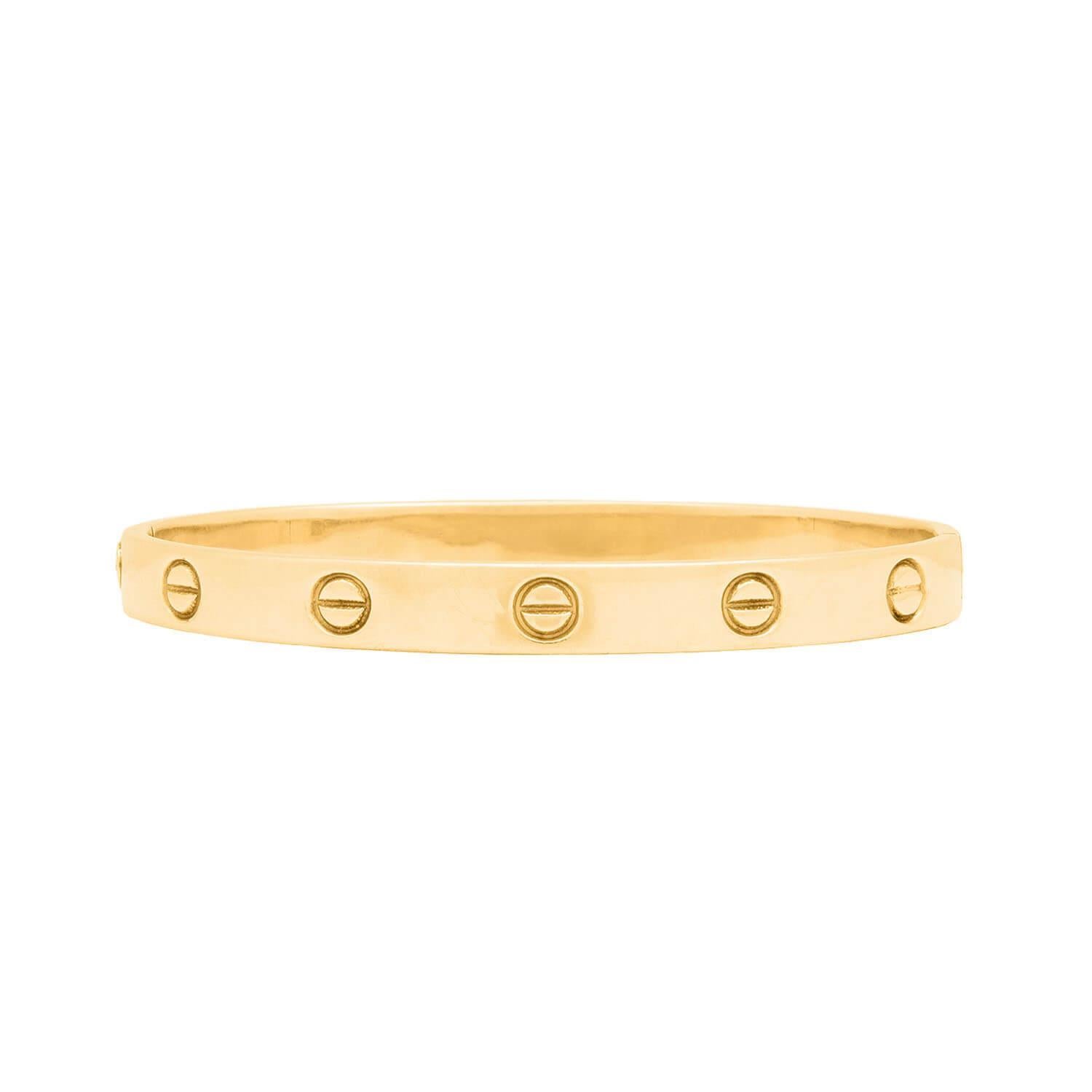 cartier love bracelet vintage