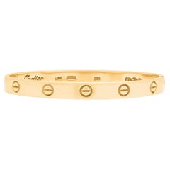 ALDO CIPULLO for CARTIER Vintage 18k Love Bracelet