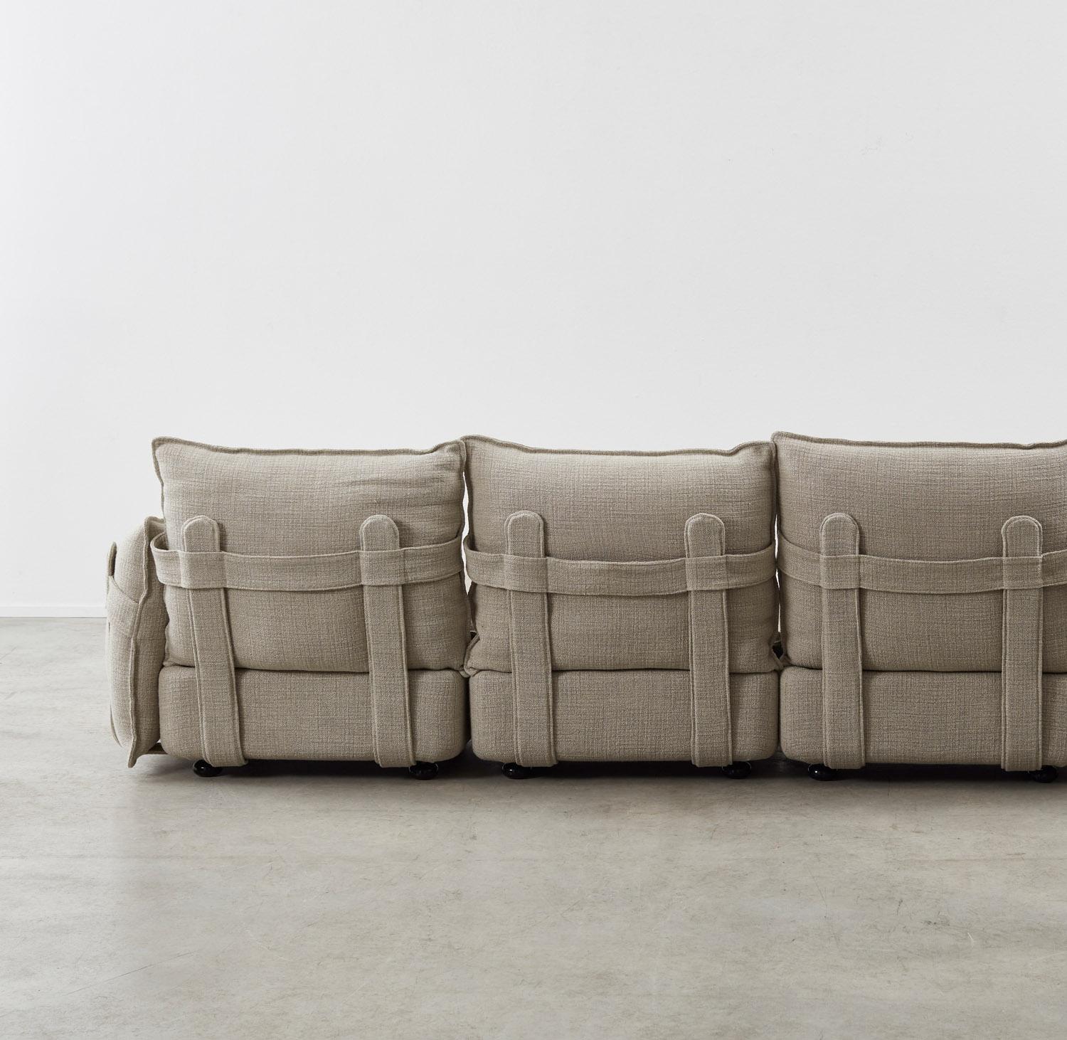 Aldo Davico modular L-shape sofa for Art & Form Italia - Italy, c1970 4