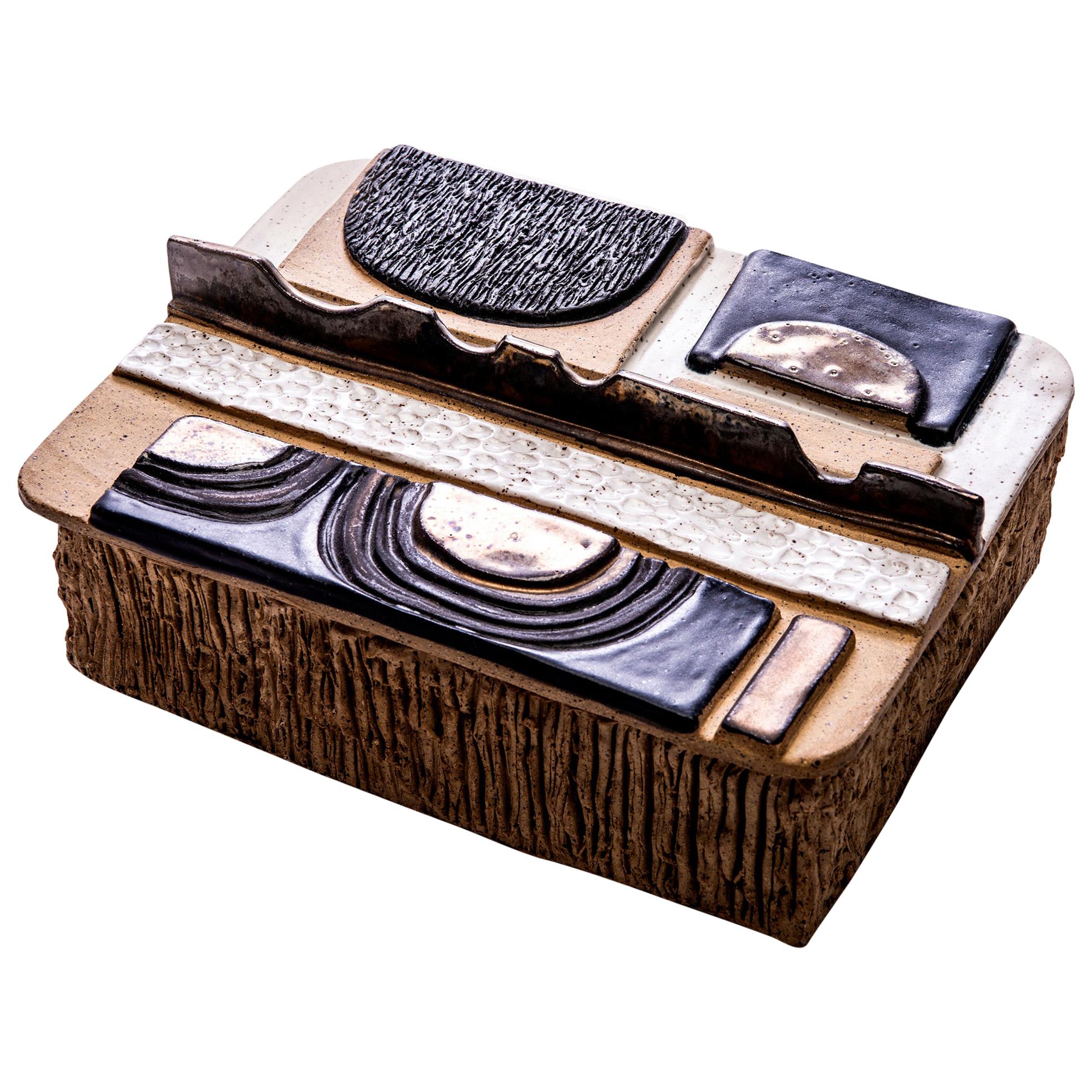 Aldo Moderno Box in Glazed Ceramic by Trish DeMasi