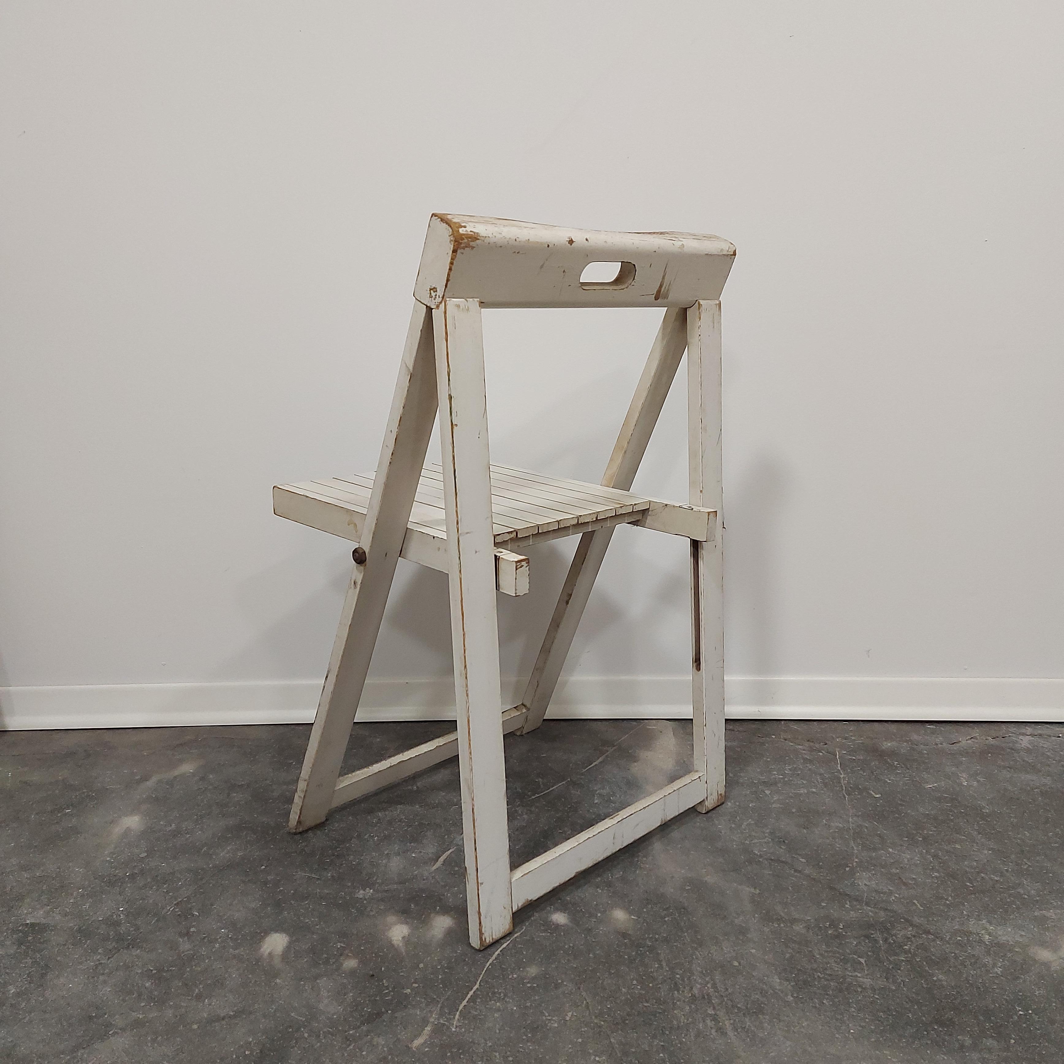 Mid-Century Modern Aldo Jacober folding chair 1970s For Sale