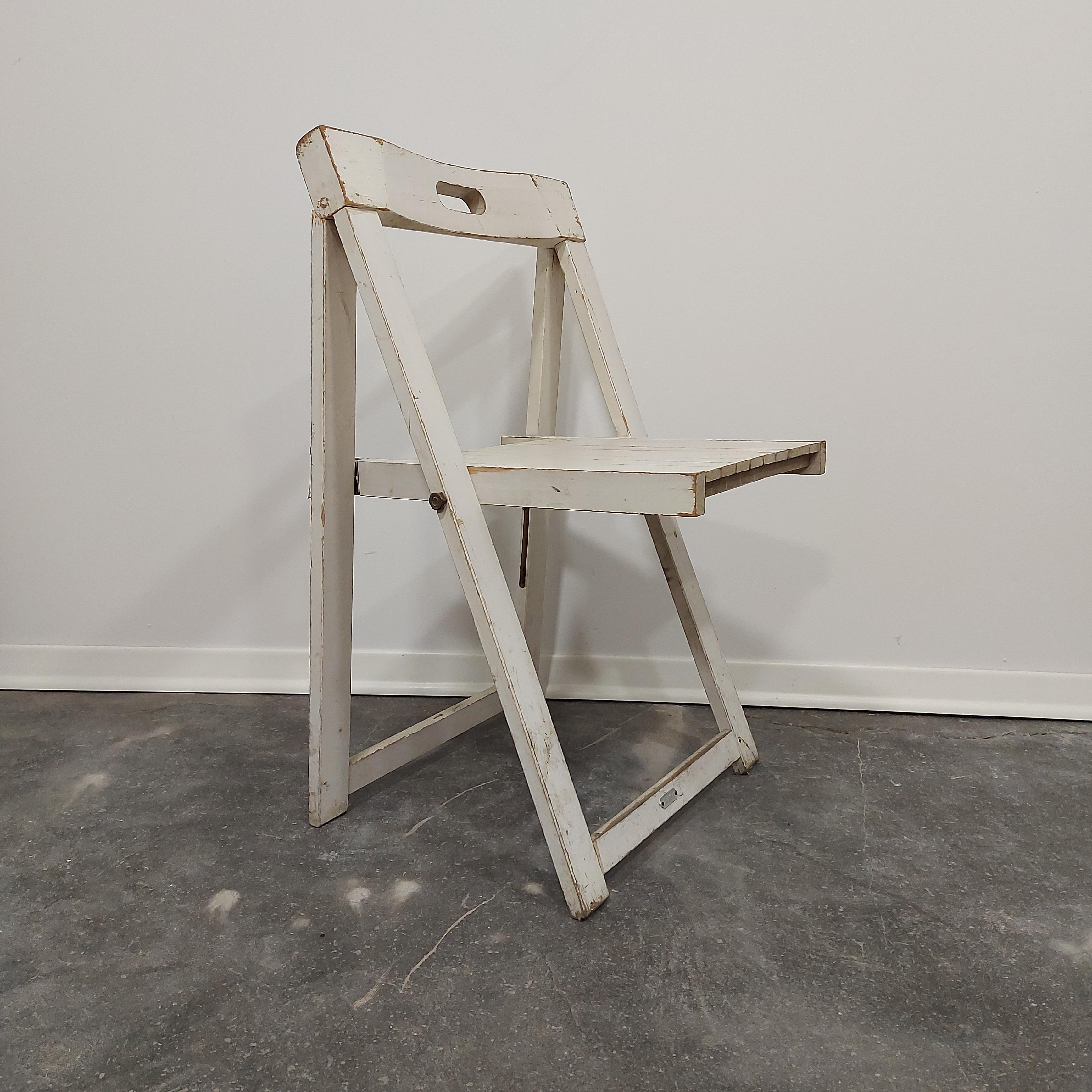 Late 20th Century Aldo Jacober folding chair 1970s For Sale