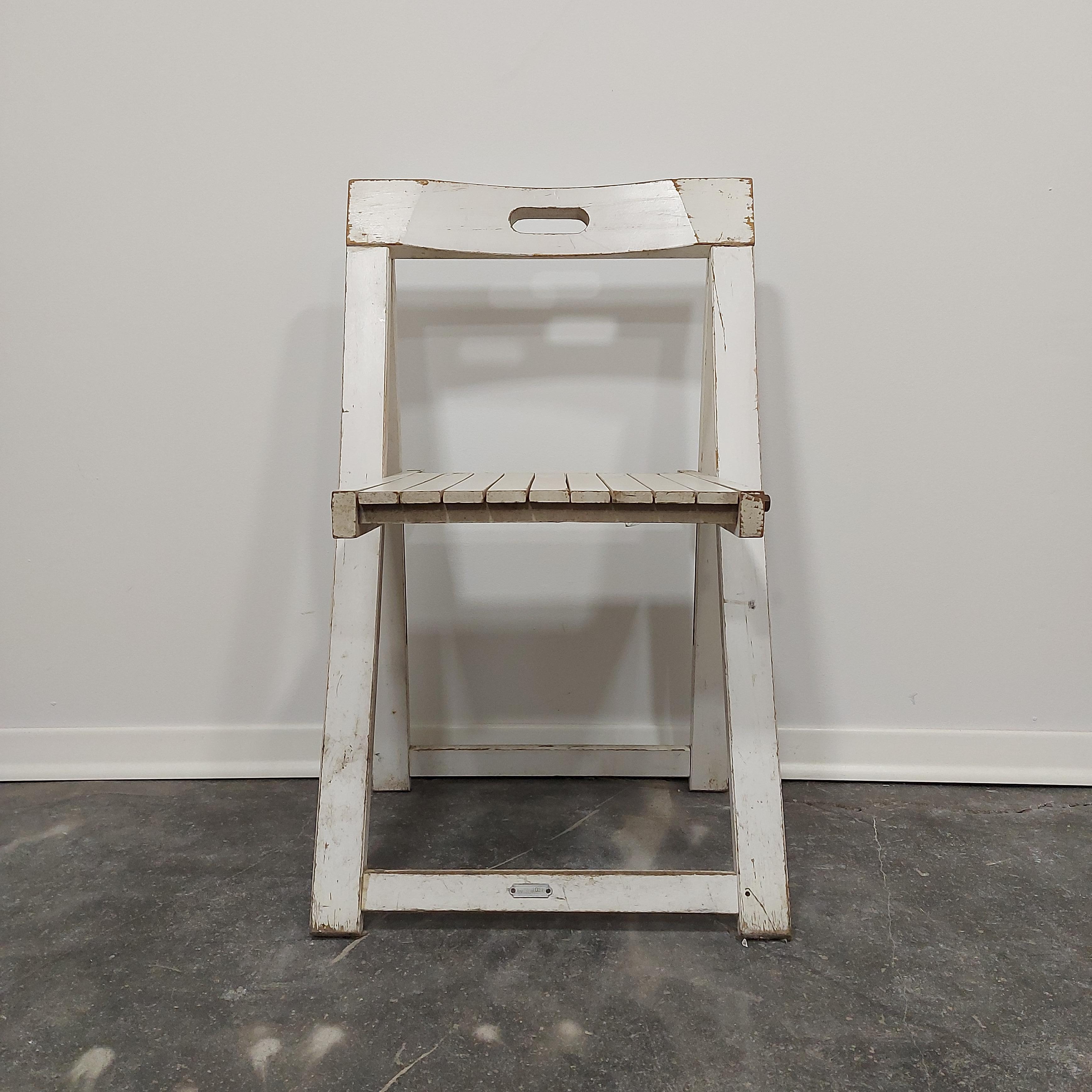 Aldo Jacober folding chair 1970s For Sale 1