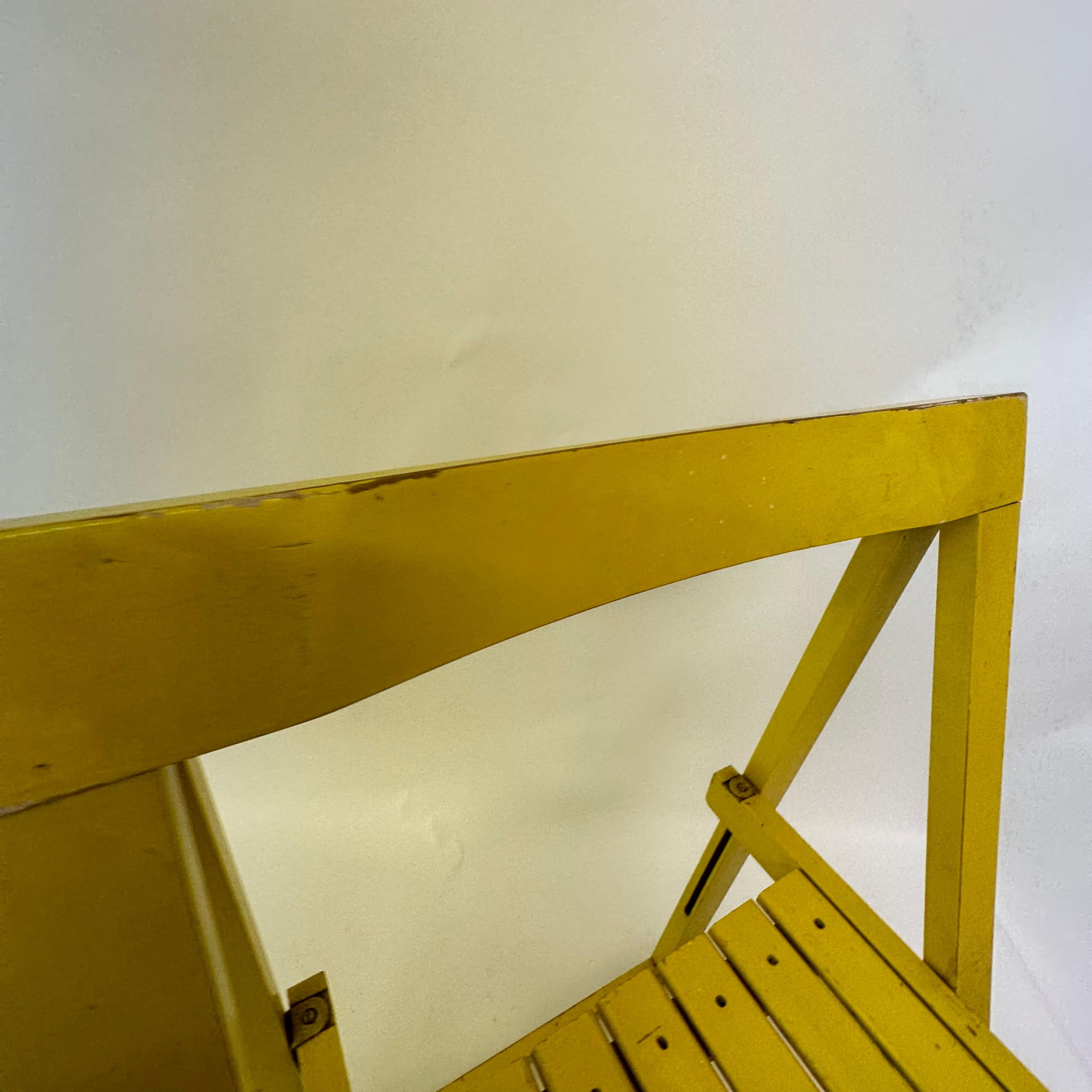 Aldo Jacober Folding Chair for Alberto Bazzani, 1960’s For Sale 7