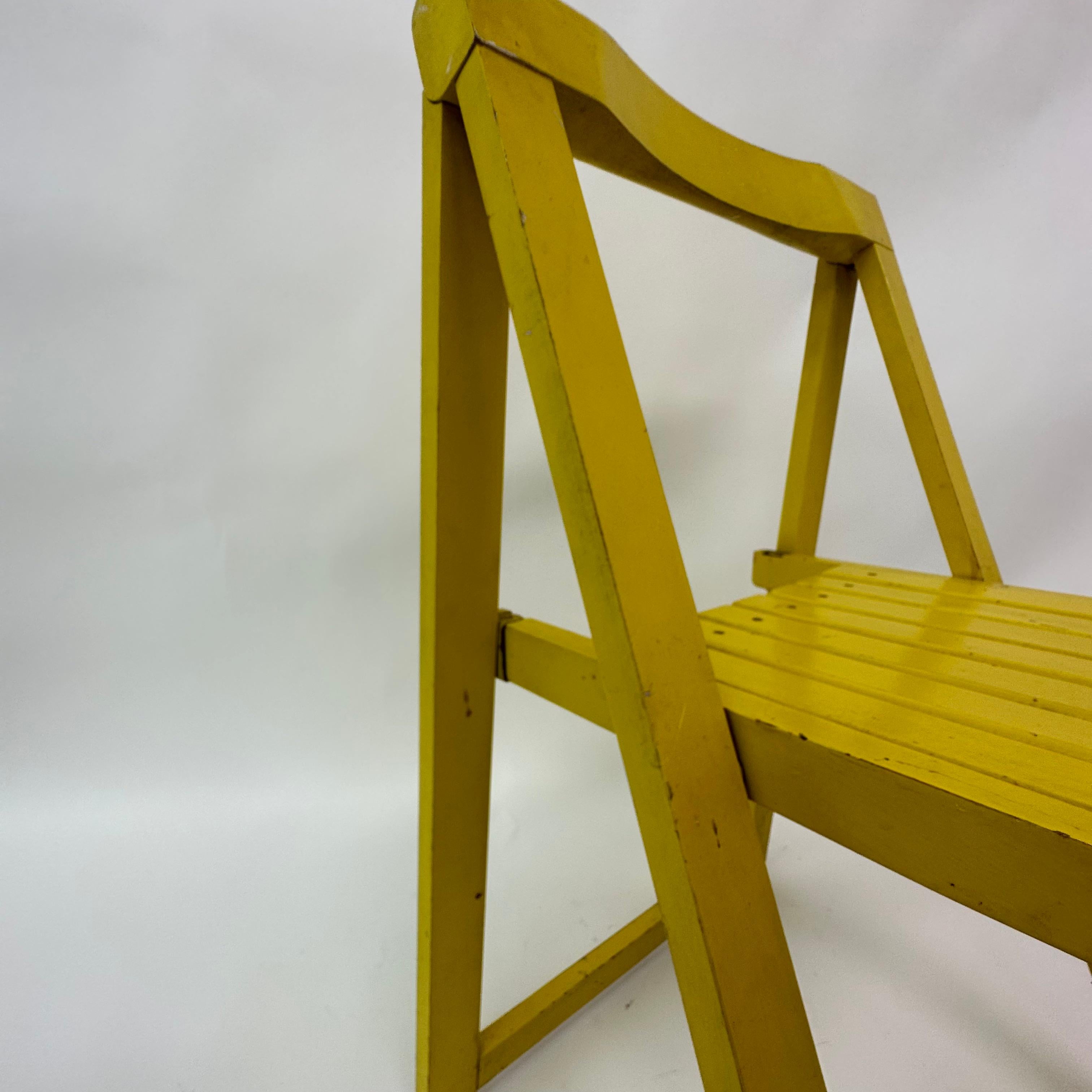 Aldo Jacober Folding Chair for Alberto Bazzani, 1960’s For Sale 8