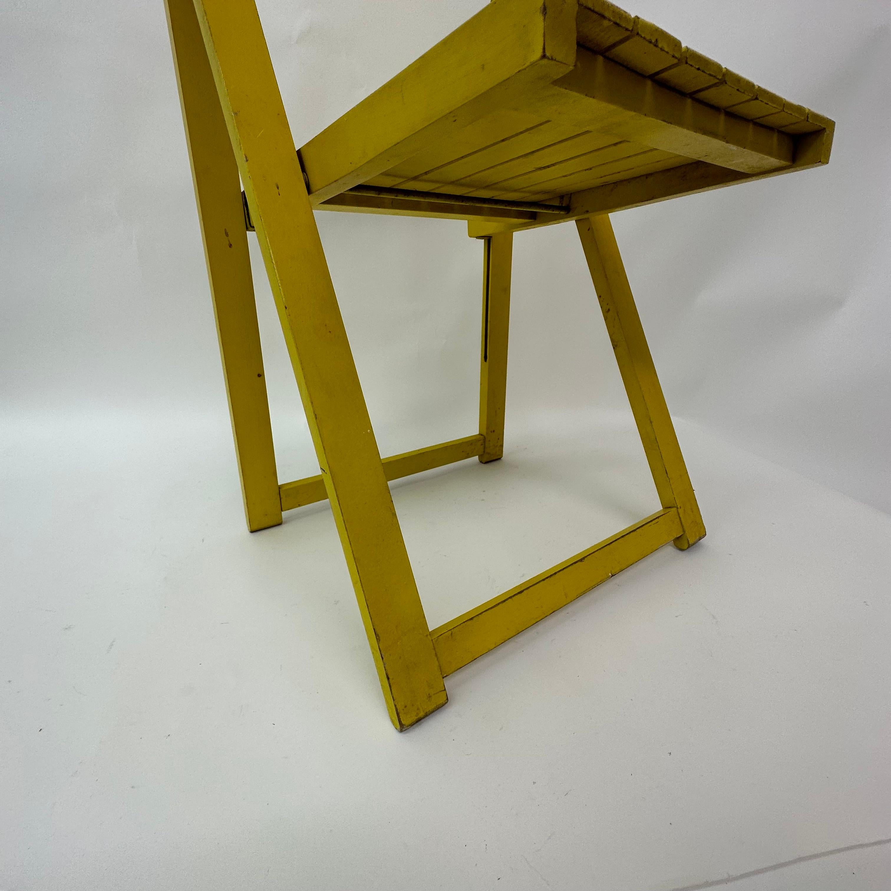 Aldo Jacober Folding Chair for Alberto Bazzani, 1960’s For Sale 10
