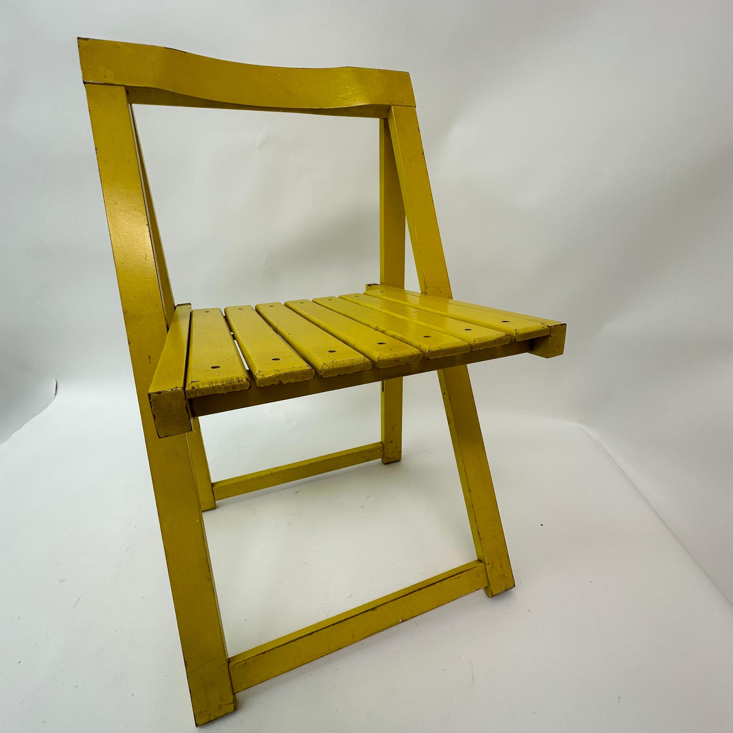 Aldo Jacober Folding Chair for Alberto Bazzani, 1960’s For Sale 11