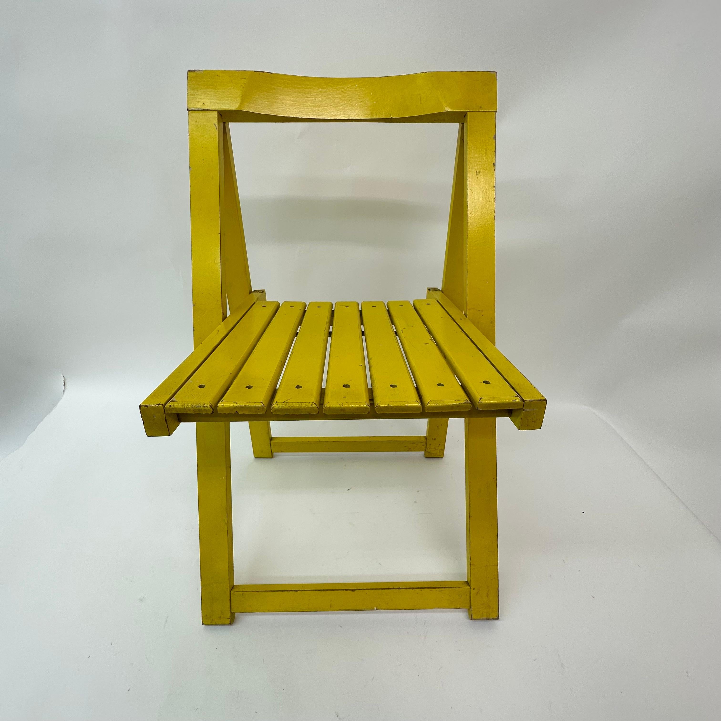 Aldo Jacober Folding Chair for Alberto Bazzani, 1960’s For Sale 13