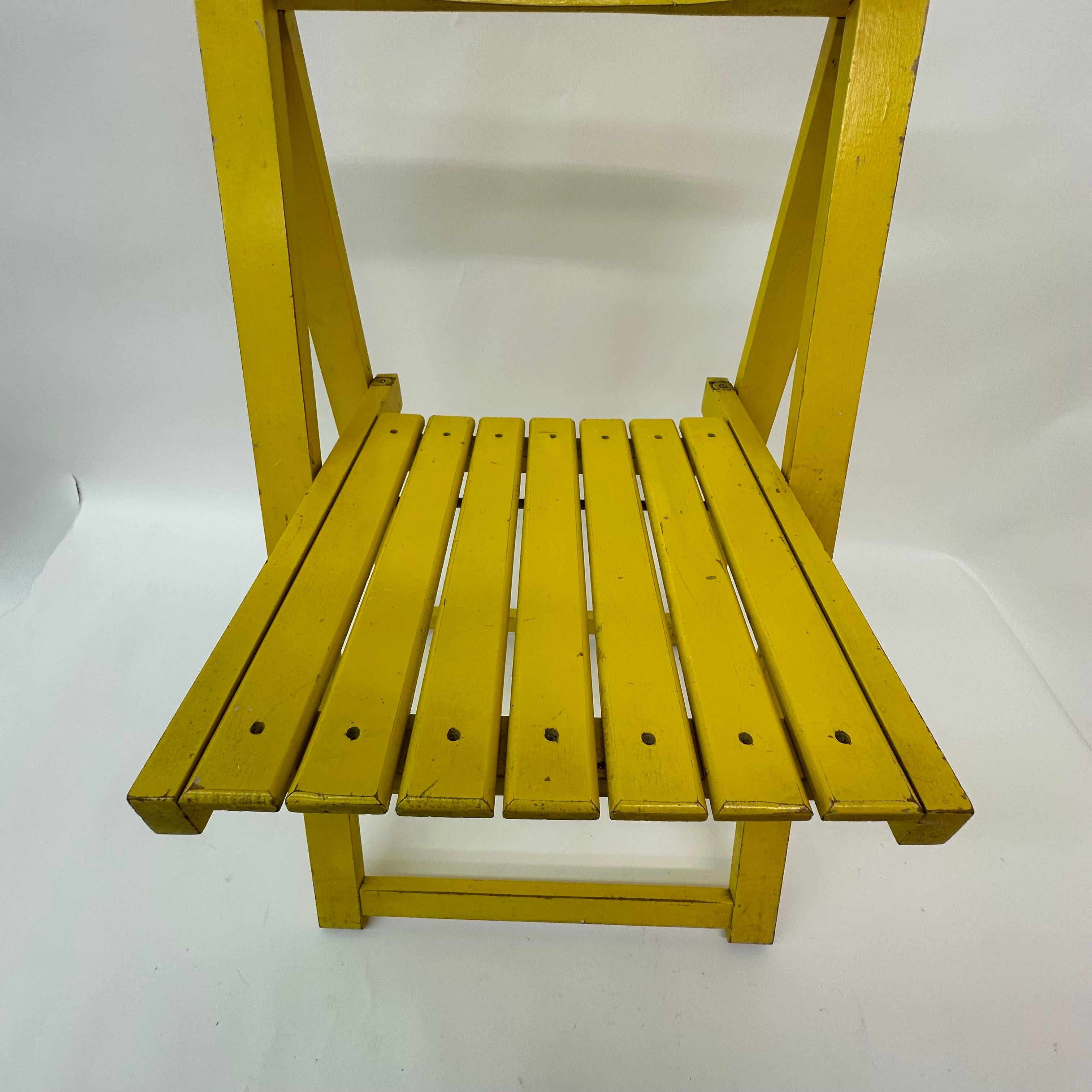 Aldo Jacober Folding Chair for Alberto Bazzani, 1960’s For Sale 14