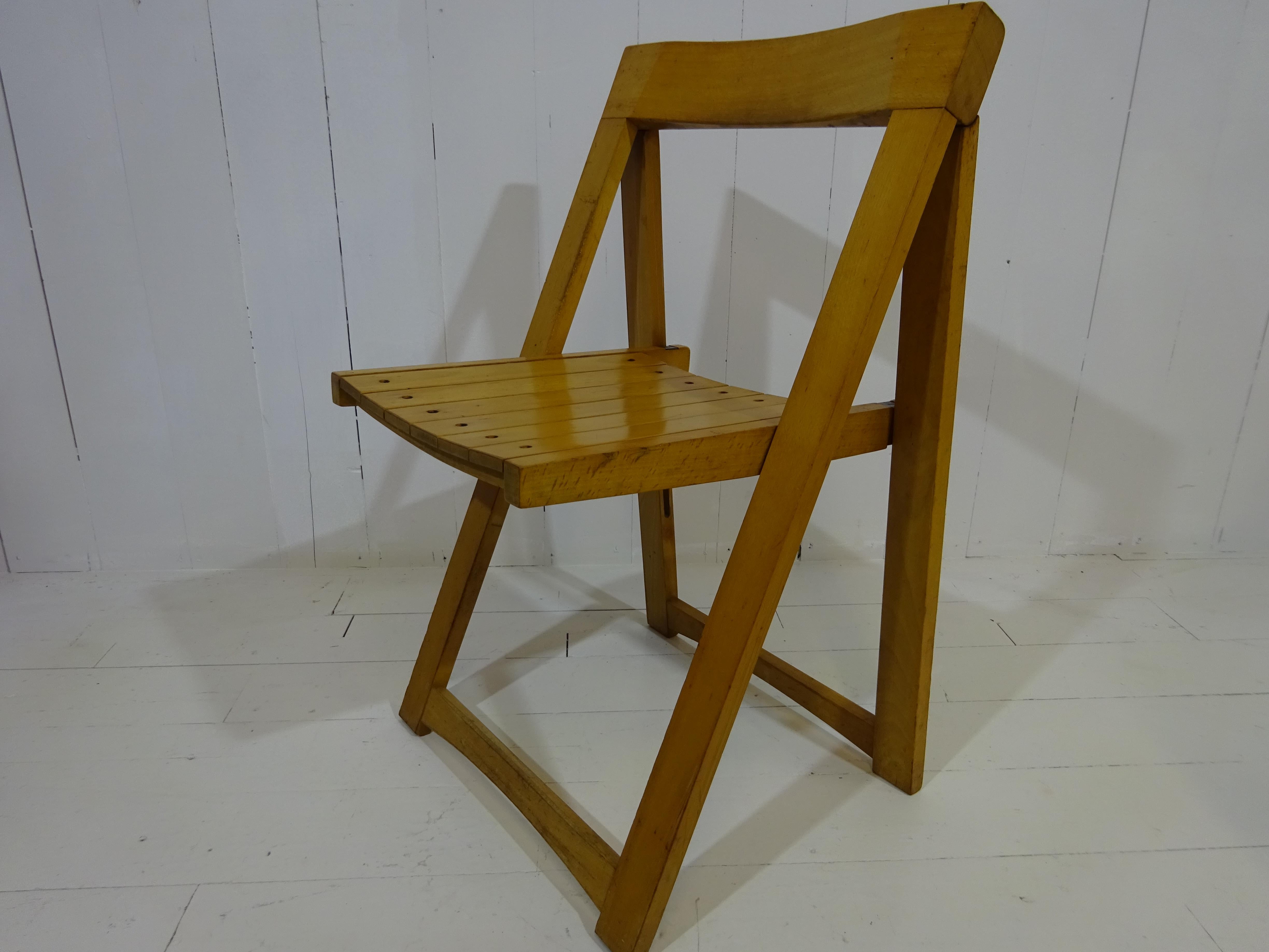 Aldo Jacober Folding Chair Italy, 1960's For Sale 2