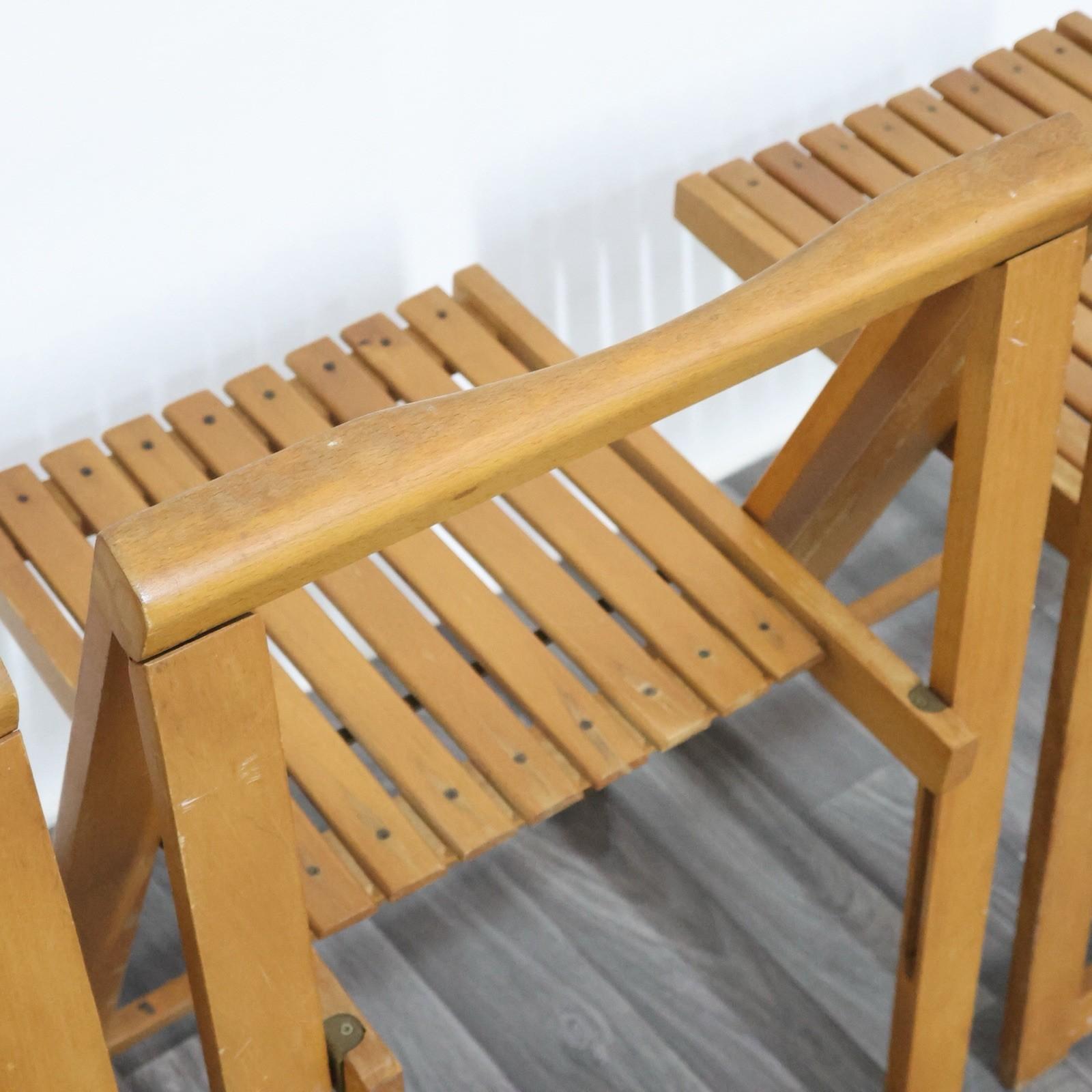 Aldo Jacober Für Alberto Bazzani 4 Stühle Mod. Trieste 1960er Jahre Vintage Design im Angebot 10