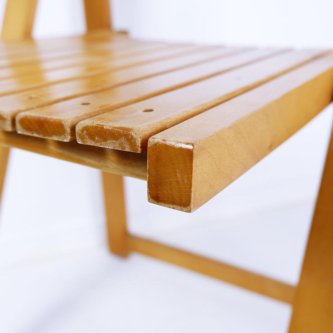 italien Aldo Jacober & Pierangela d'Aniello Chaise pliante 'Trieste' - années 1960 en vente