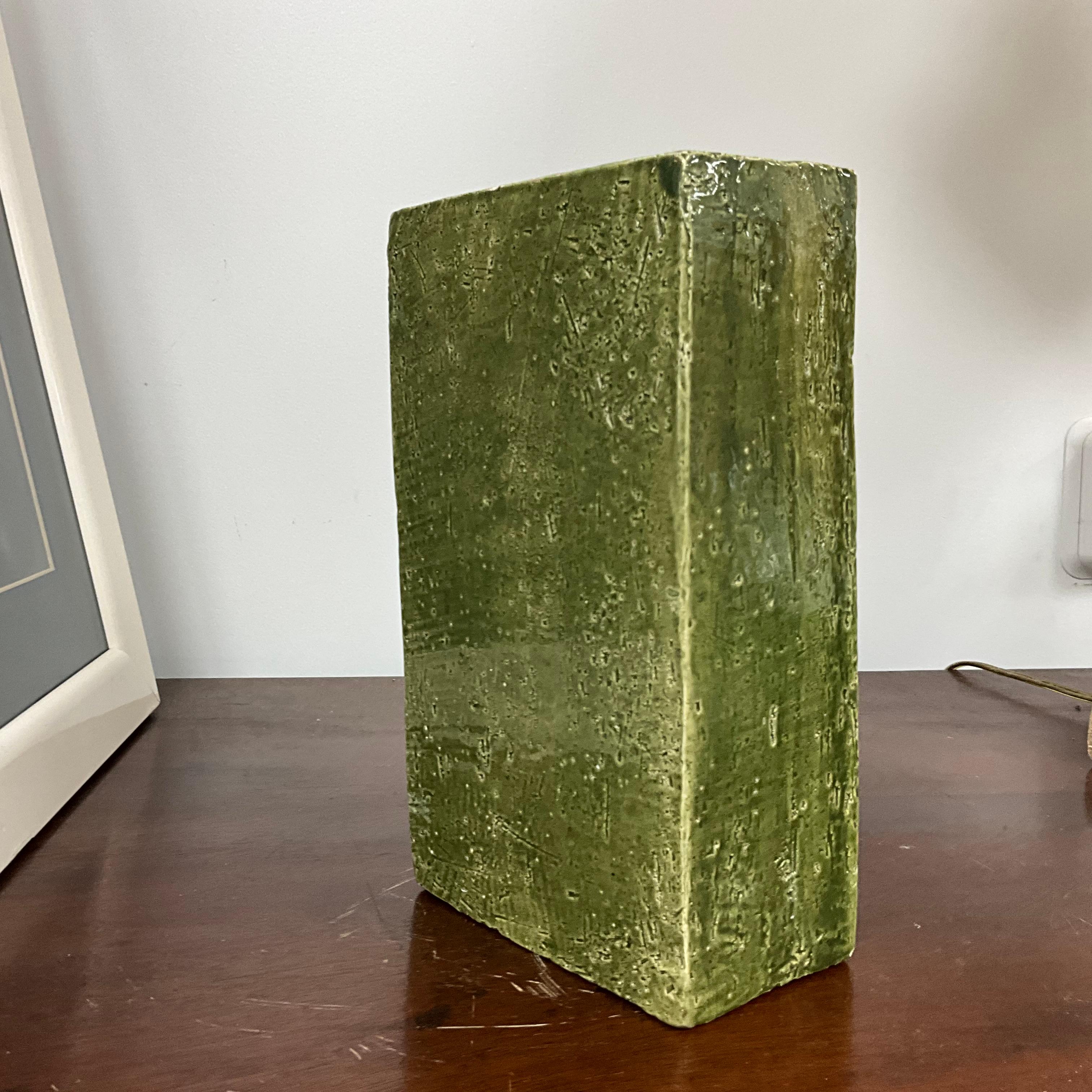 Italian Aldo Londi (1911 – 2003) Fritte Fused Glass and Pottery Vase Studio
