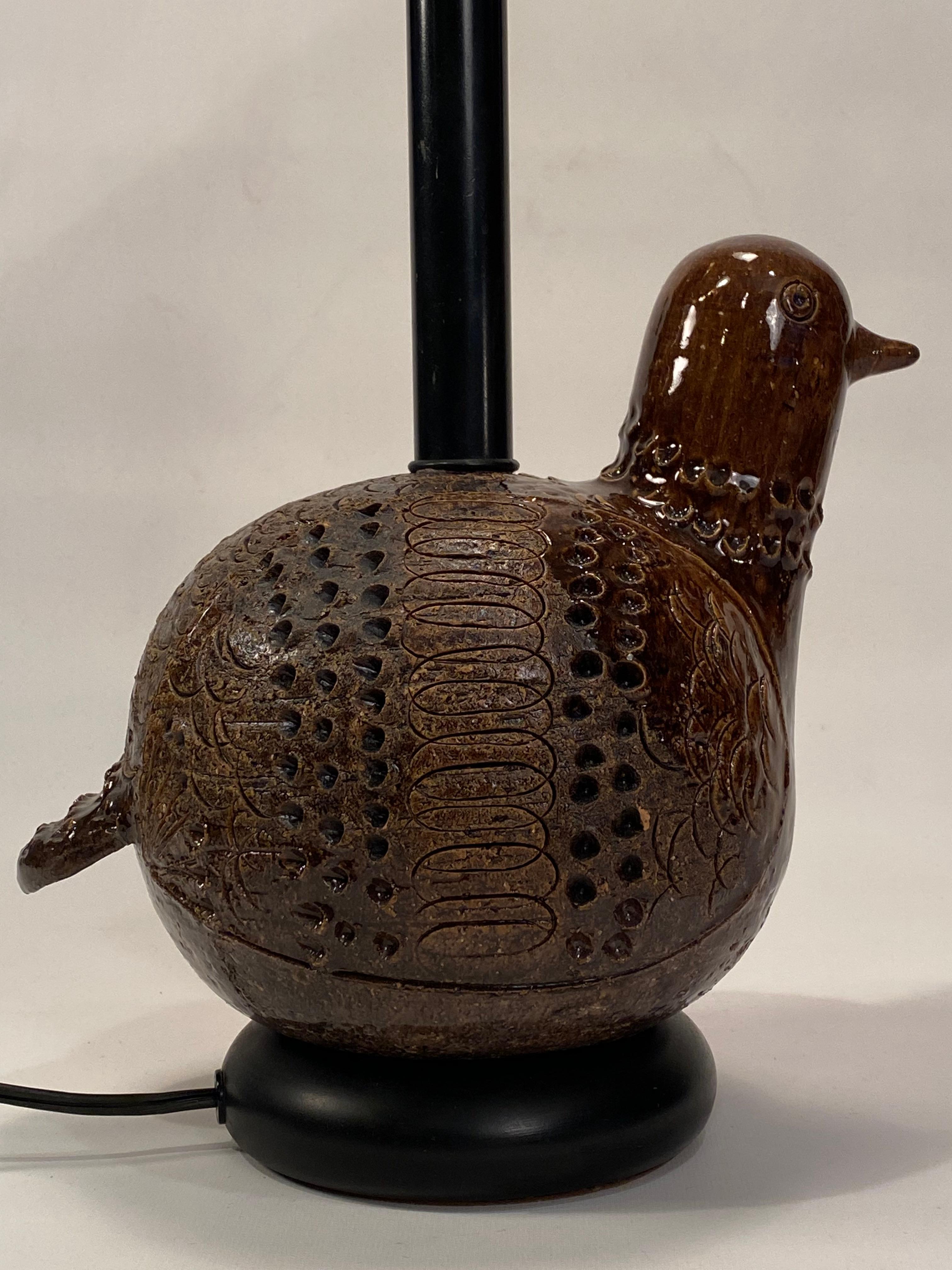 Aldo Londi Bitossi Bird Table Lamp 1