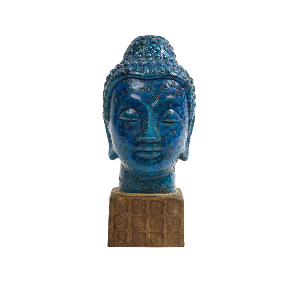 blue buddha head