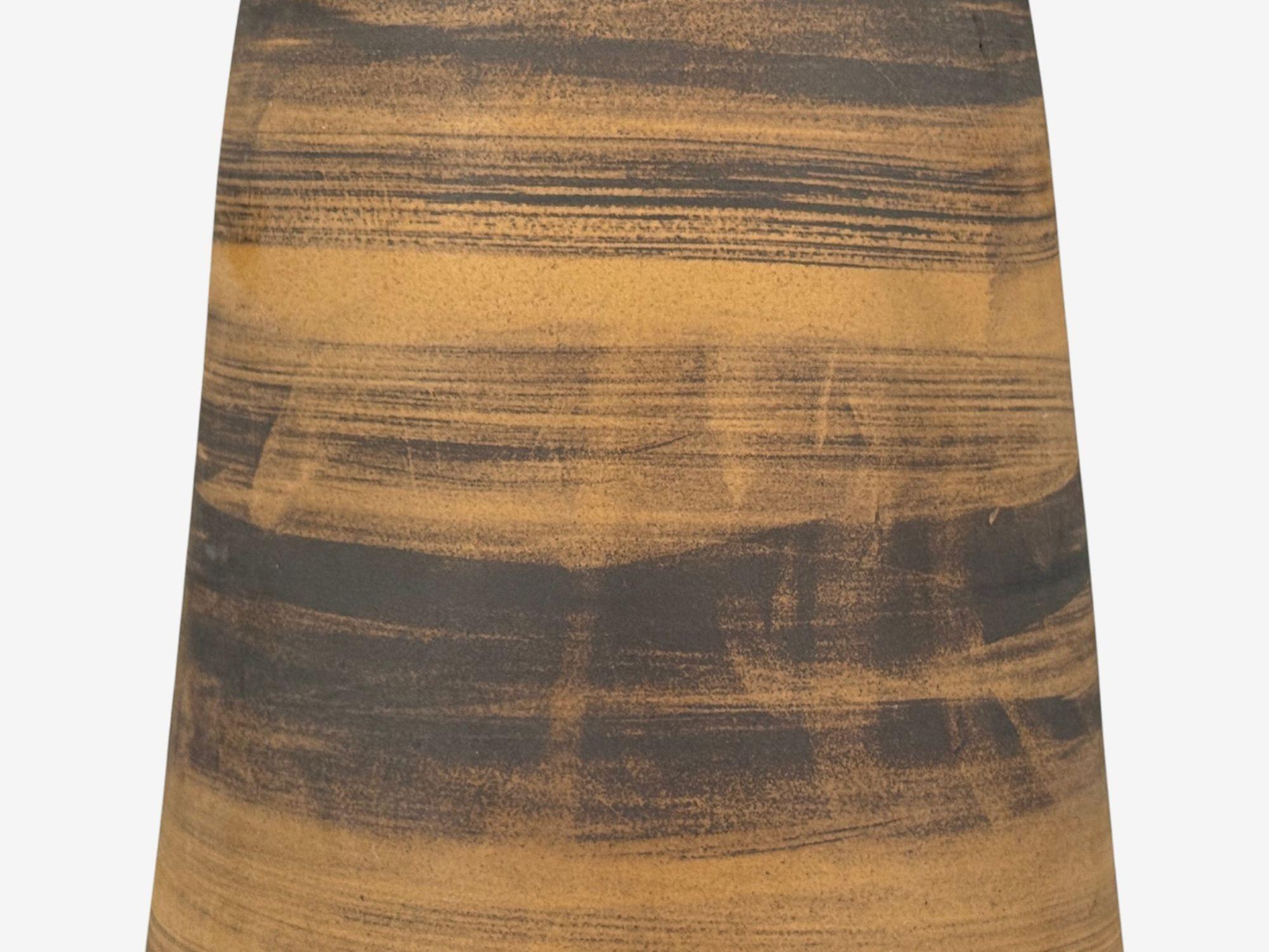 Aldo Londi Bitossi, cerámica, latón, lámpara de sobremesa, Italia, años 50 Cerámico en venta