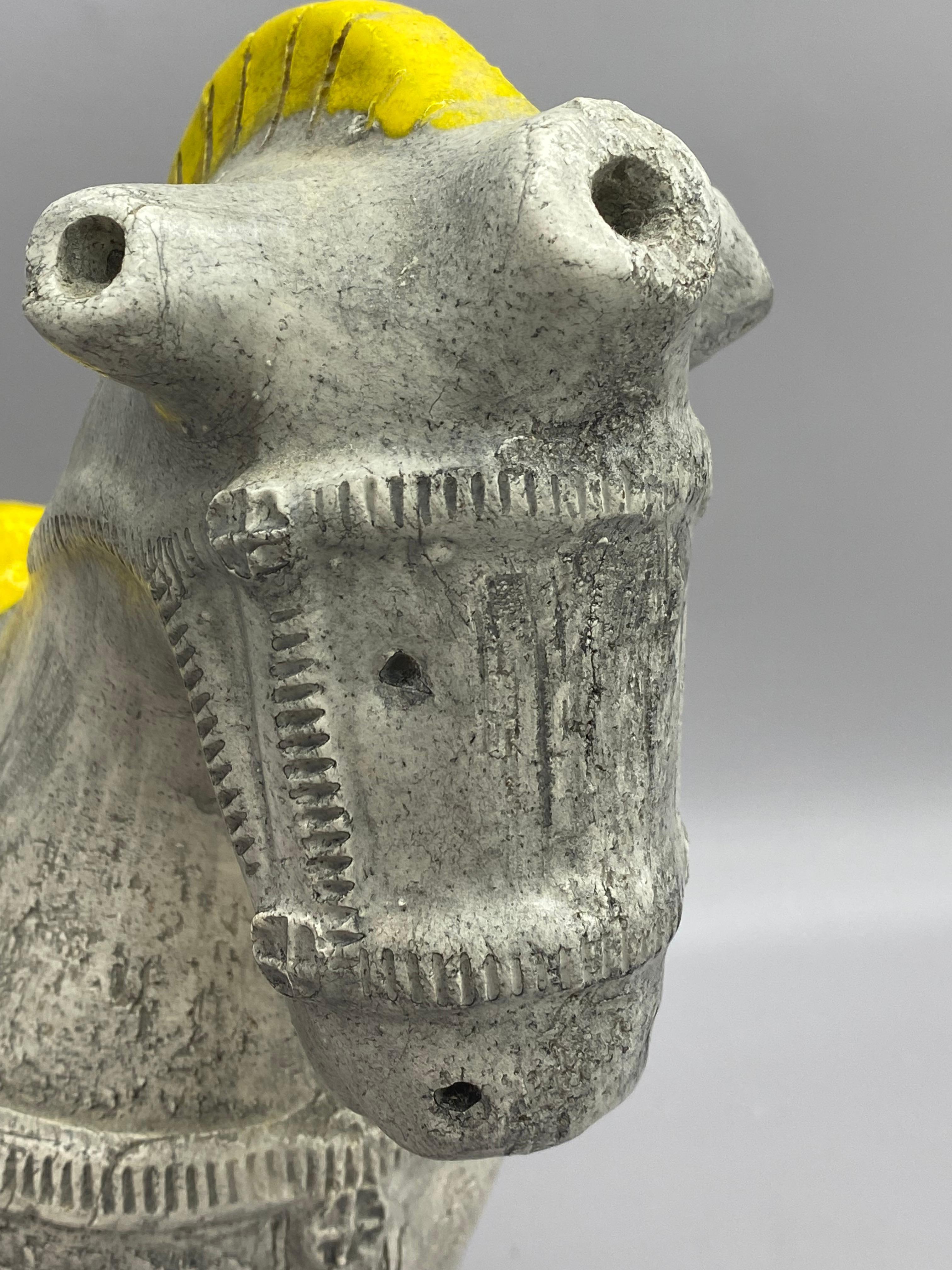 Scultura di cavallo in ceramica di Aldo Londi Bitossi in vendita 5