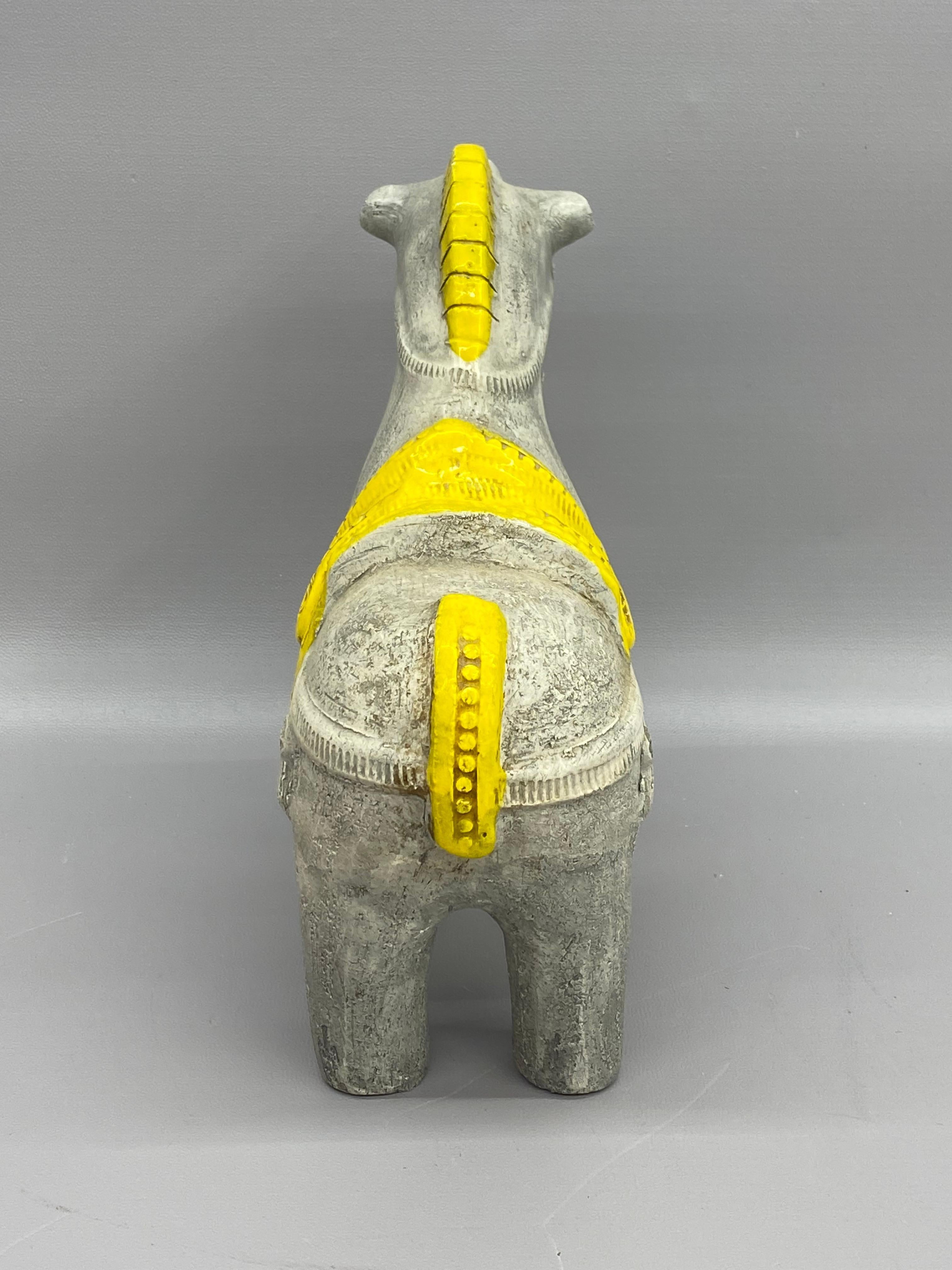 Ceramica Scultura di cavallo in ceramica di Aldo Londi Bitossi in vendita