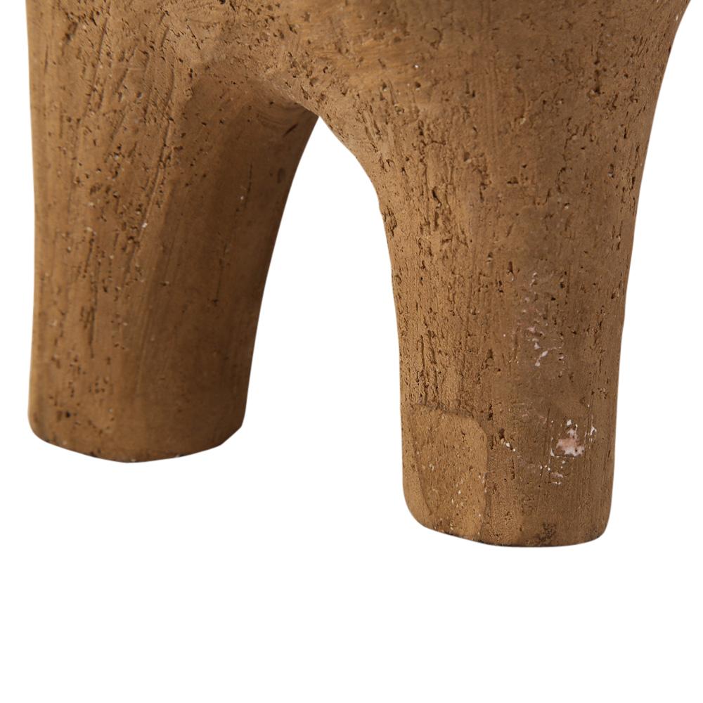 Aldo Londi Caballo Bitossi, Cerámica, Marrón y Blanco en venta 3