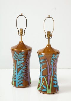 Aldo Londi, Bitossi Italian Ceramic Lamps