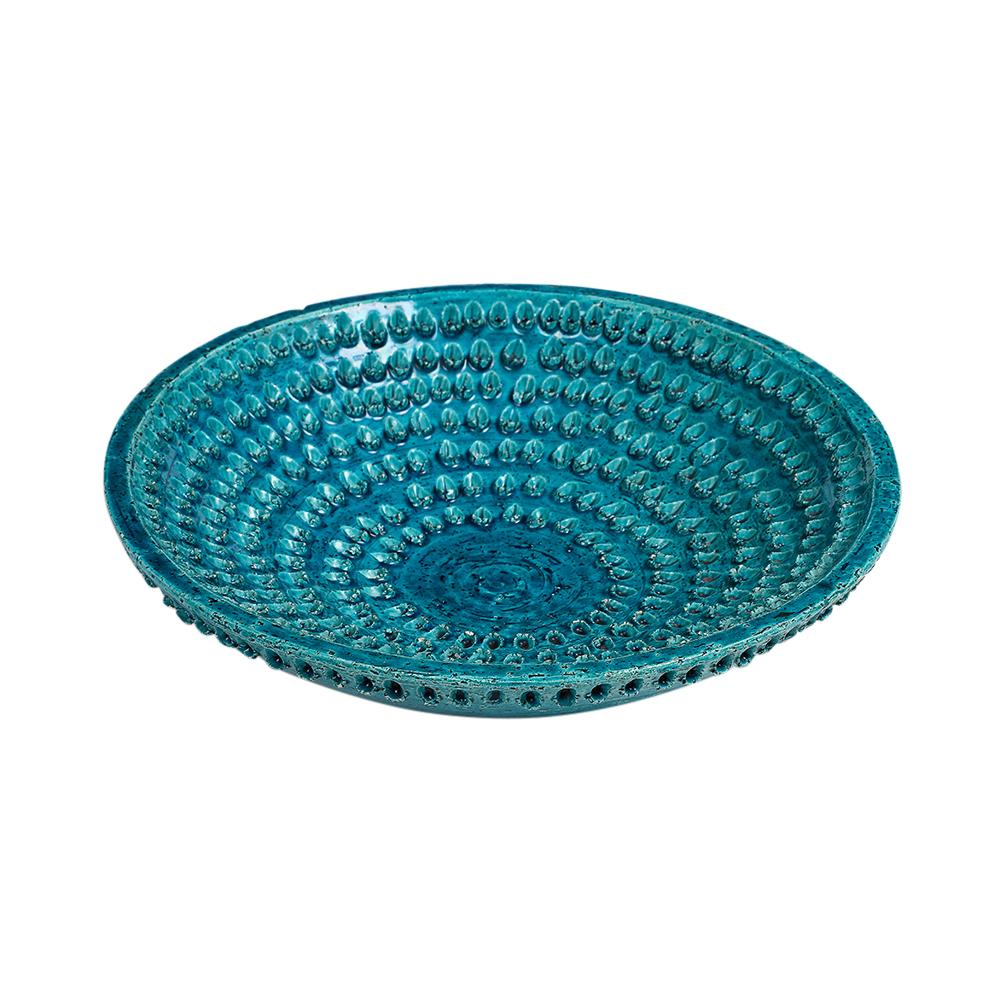 Cuenco Aldo Londi Bitossi Lacrima, Cerámica, Azul, Firmado en venta 7