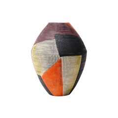 1950s Aldo Londi for Bitossi Raymor Ceramic Vase, Signed